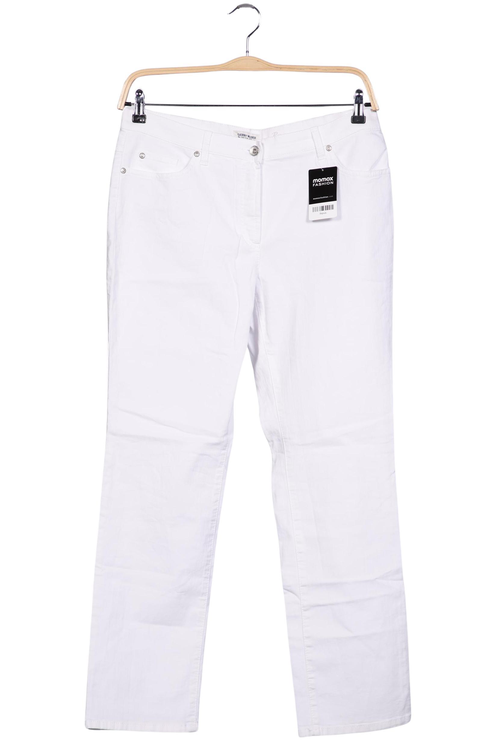 

Gerry Weber Damen Jeans, weiß, Gr. 44