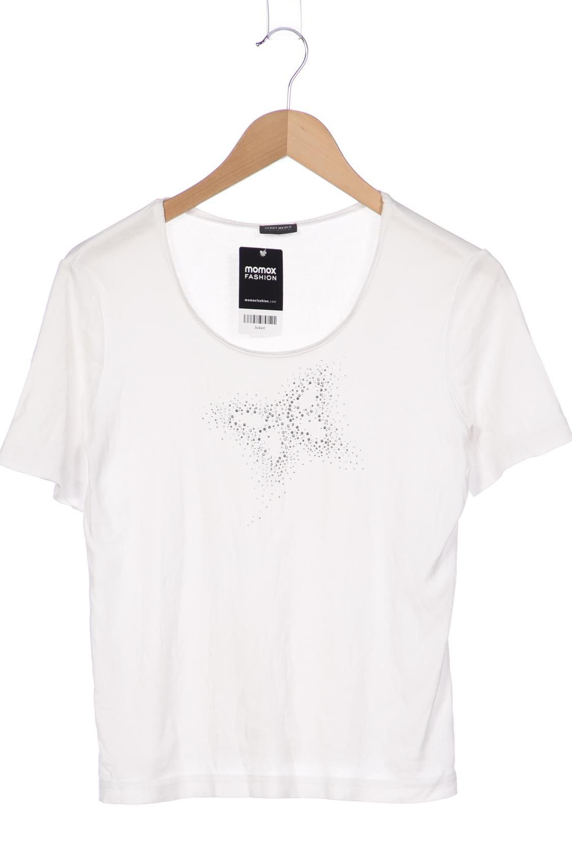 

Gerry Weber Damen T-Shirt, weiß, Gr. 42