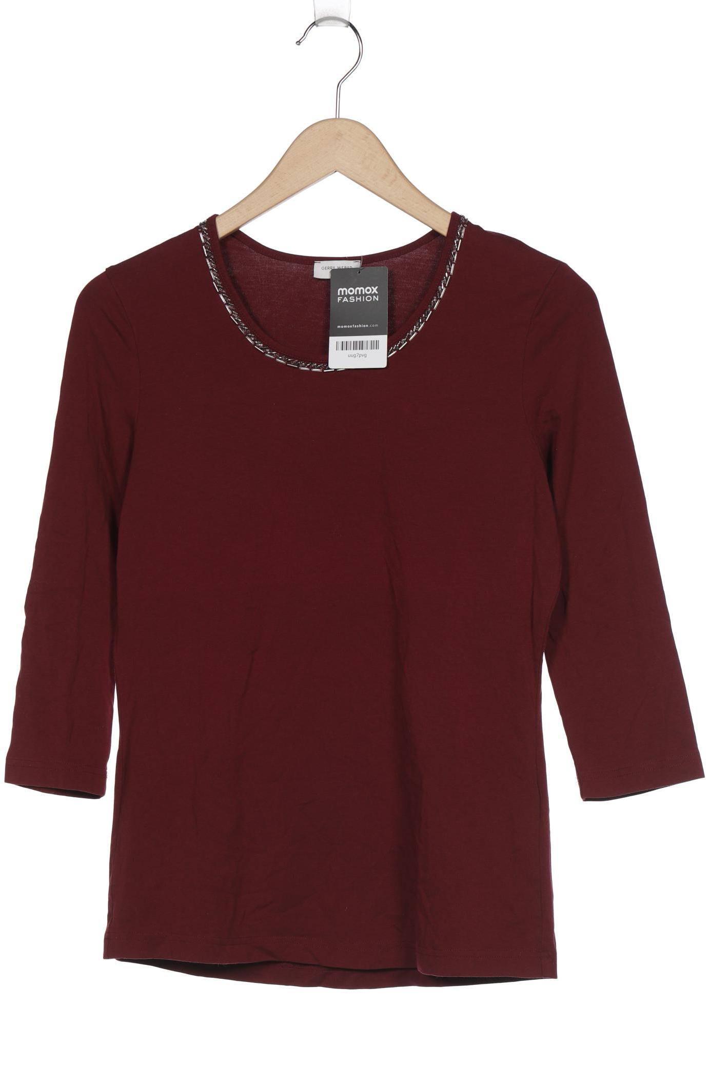 

Gerry Weber Damen Langarmshirt, bordeaux, Gr. 36