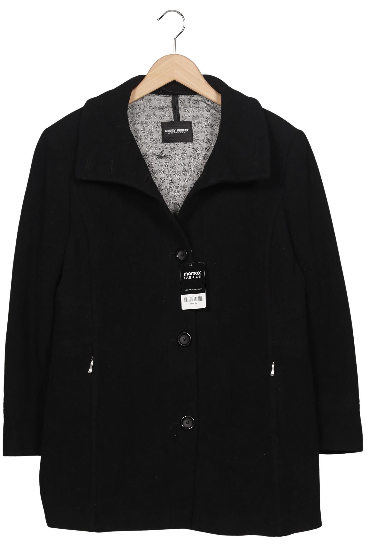 

Gerry Weber Damen Mantel, schwarz, Gr. 42