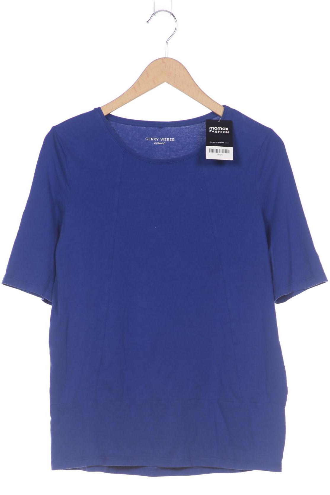 

Gerry Weber Damen T-Shirt, blau, Gr. 42