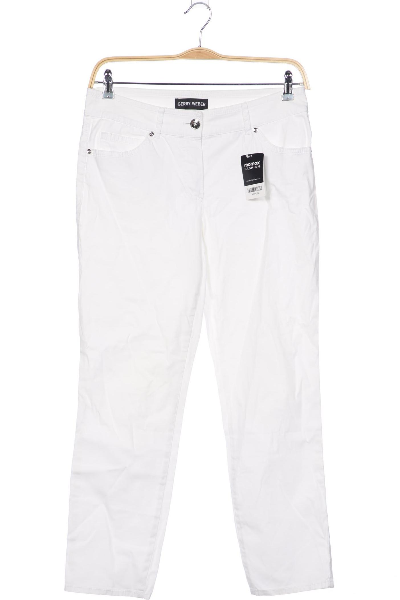 

Gerry Weber Damen Stoffhose, weiß, Gr. 34