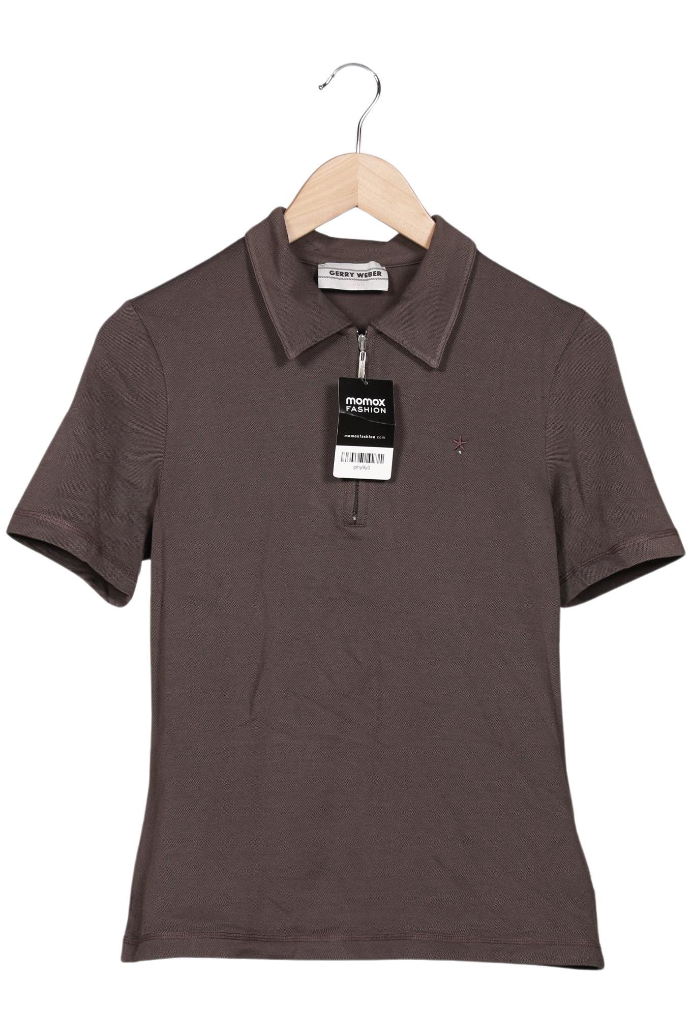 

Gerry Weber Damen Poloshirt, grau, Gr. 40