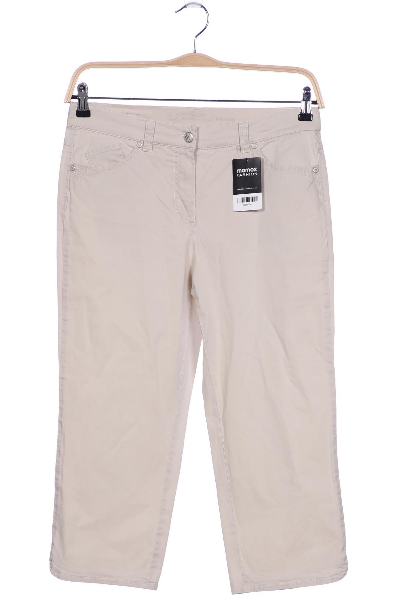 

Gerry Weber Damen Stoffhose, beige, Gr. 40