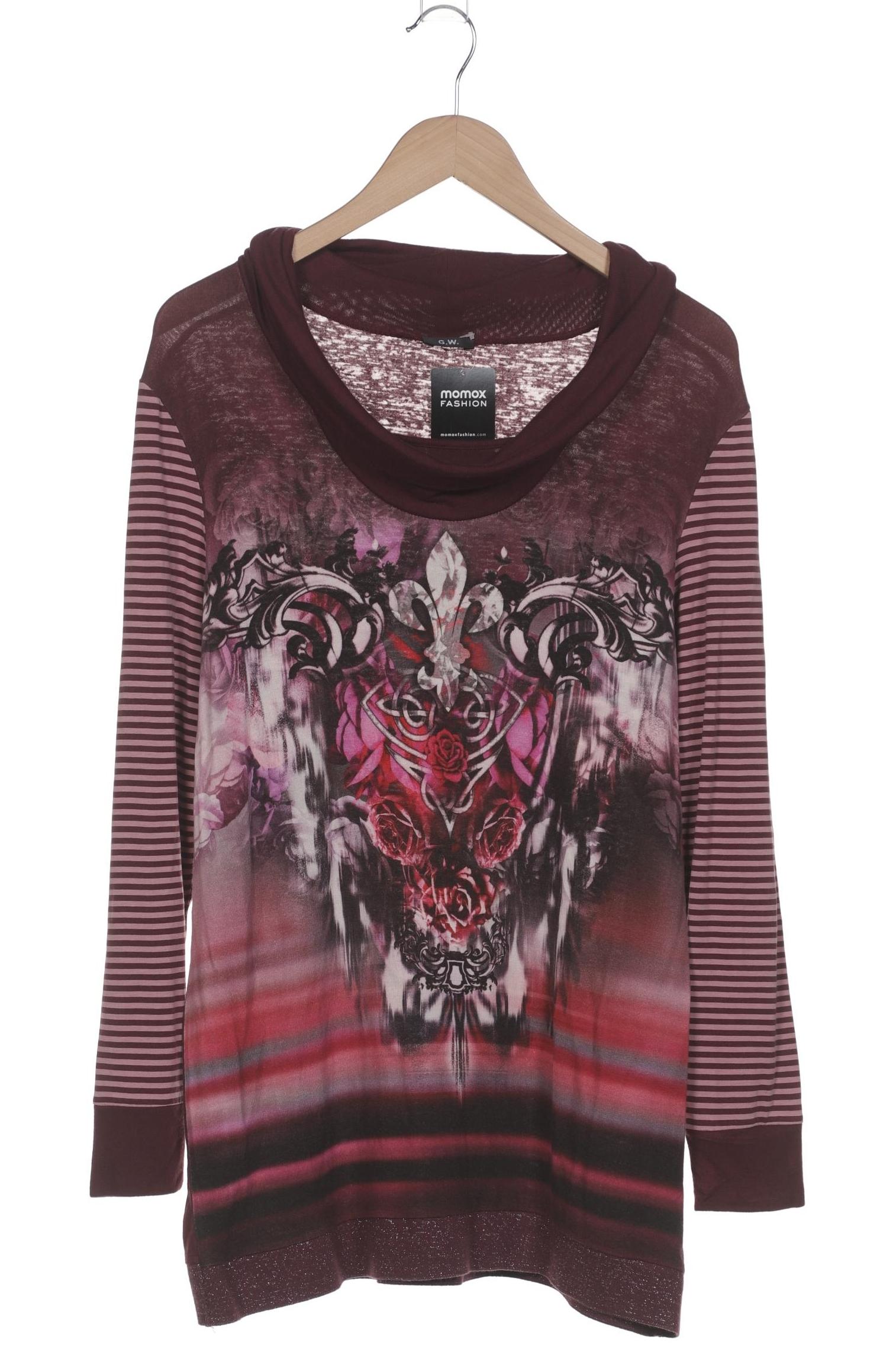 

Gerry Weber Damen Langarmshirt, bordeaux, Gr. 44