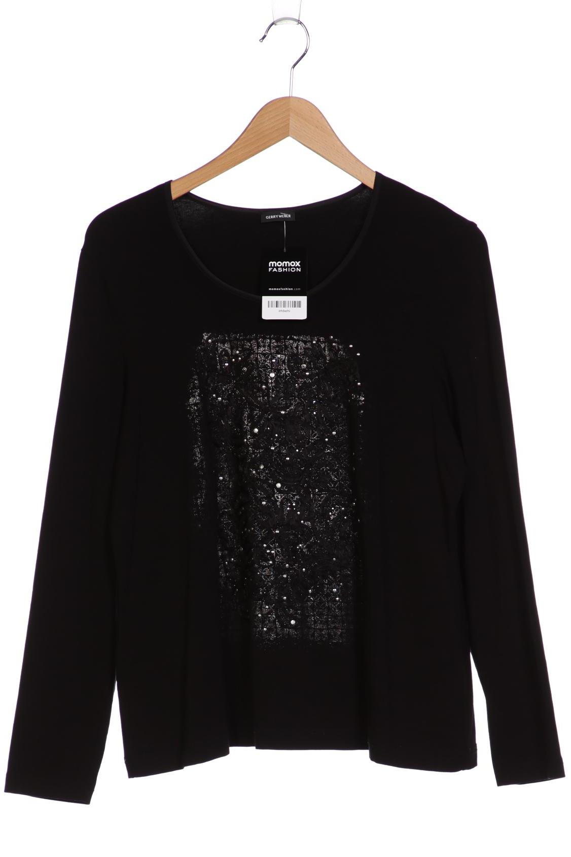 

Gerry Weber Damen Langarmshirt, schwarz, Gr. 44
