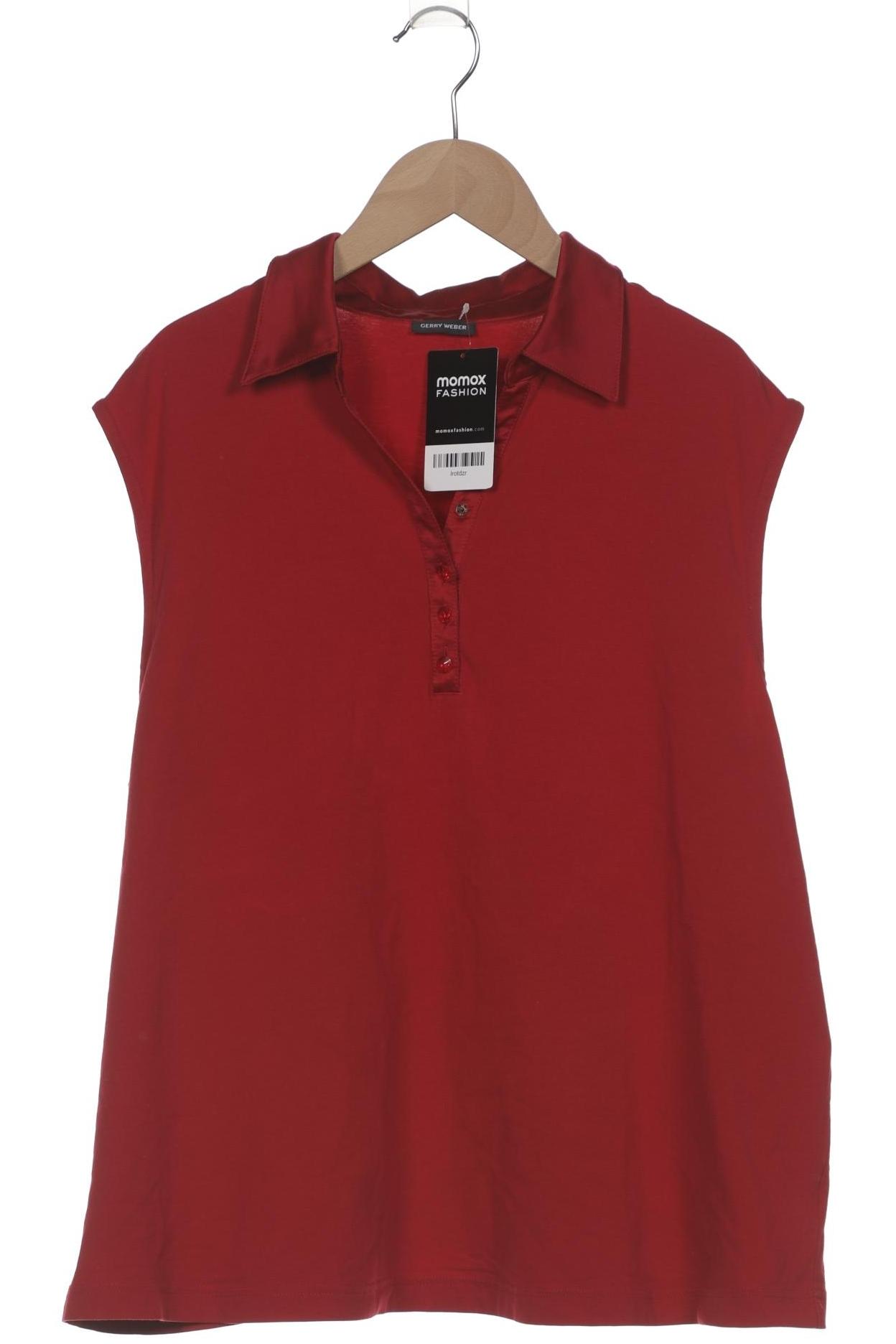 

Gerry Weber Damen Poloshirt, rot, Gr. 48