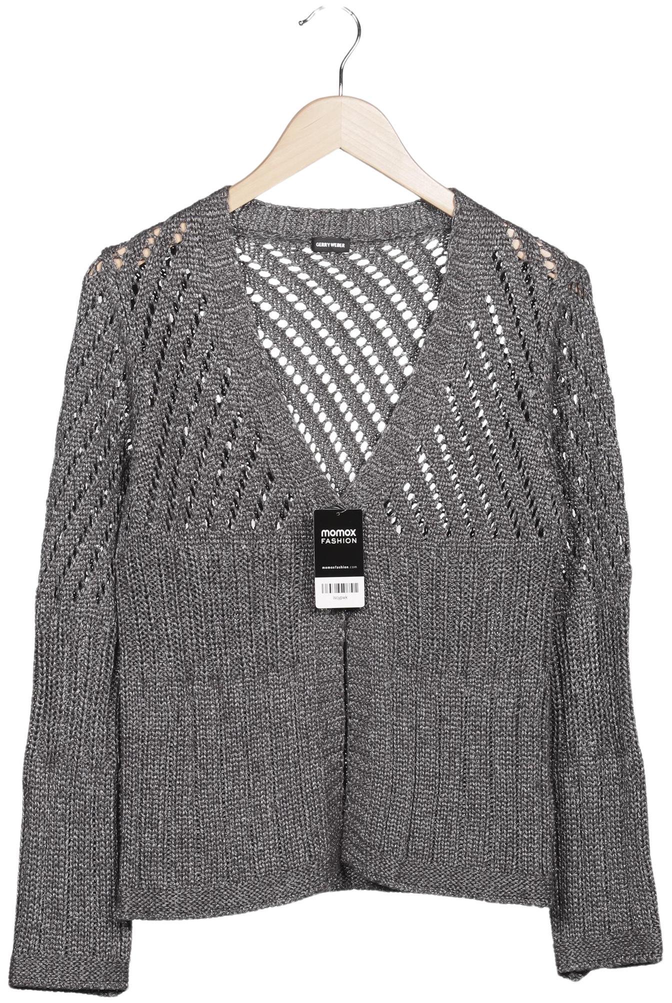 

Gerry Weber Damen Strickjacke, grau, Gr. 38
