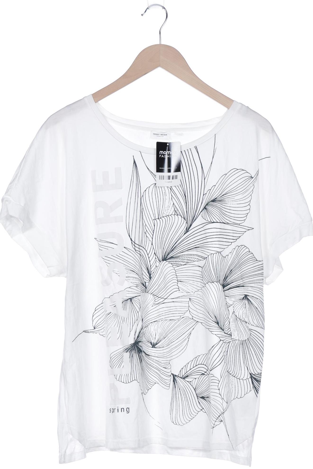

Gerry Weber Damen T-Shirt, weiß, Gr. 46