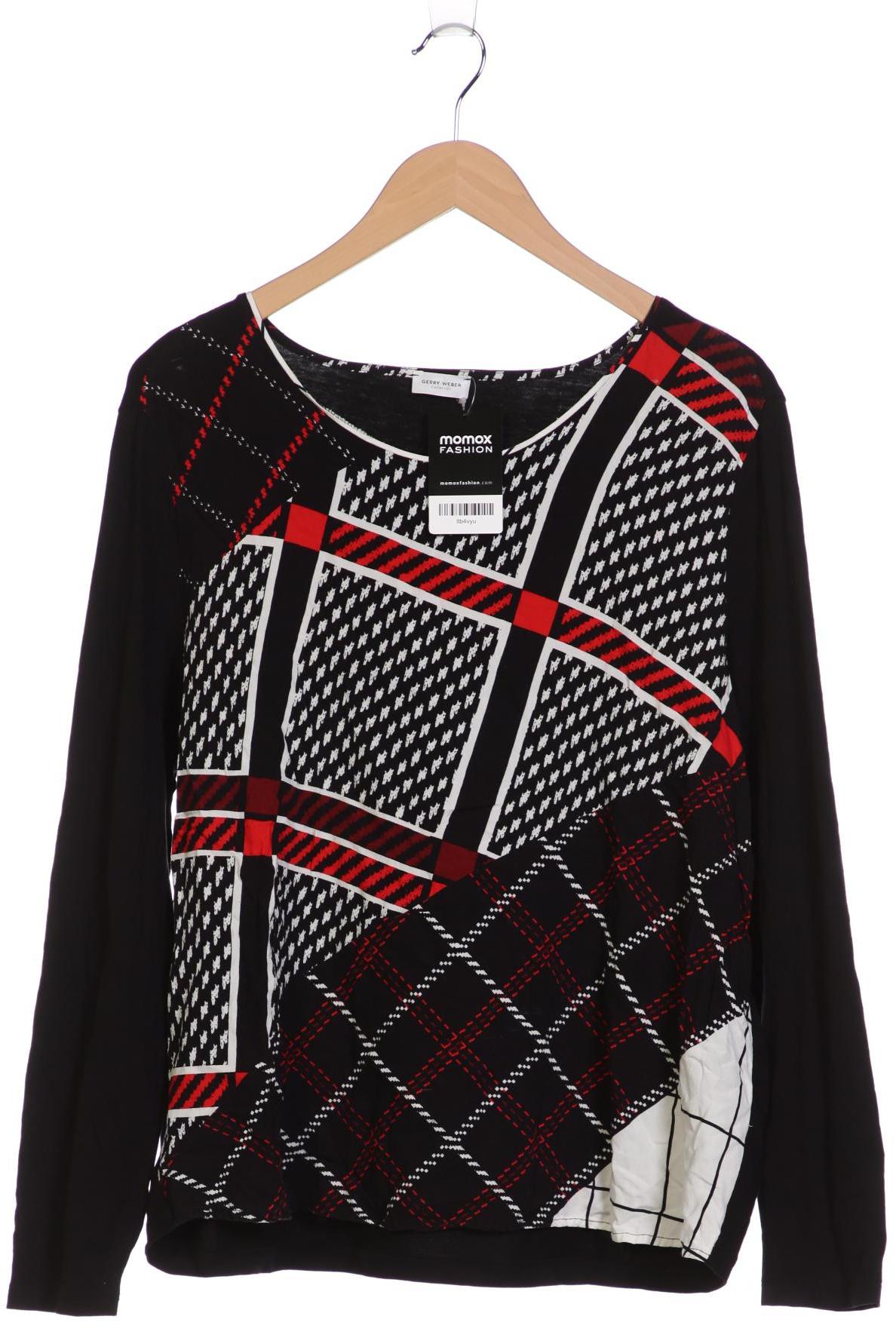 

Gerry Weber Damen Langarmshirt, schwarz, Gr. 46