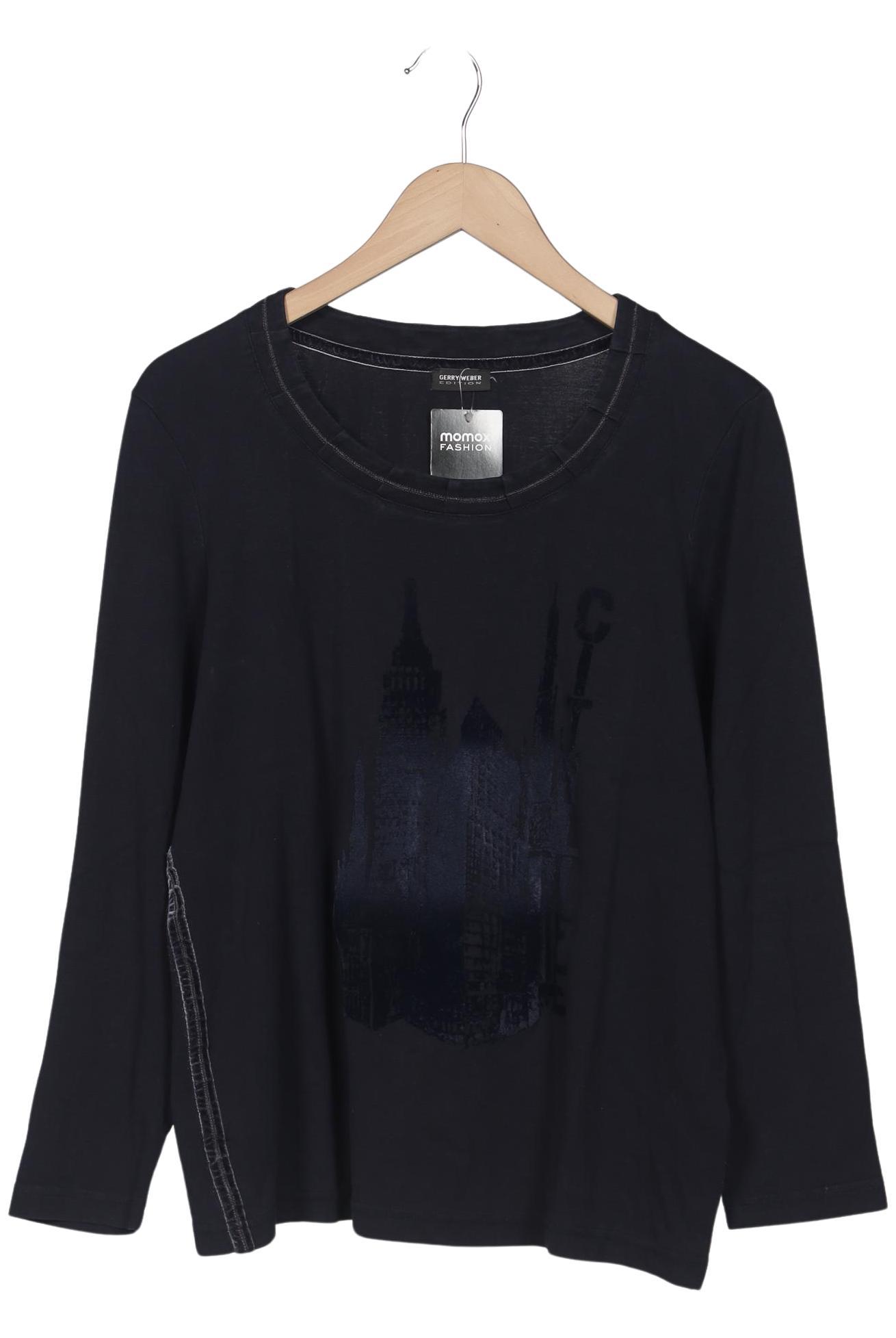 

Gerry Weber Damen Langarmshirt, marineblau, Gr. 42