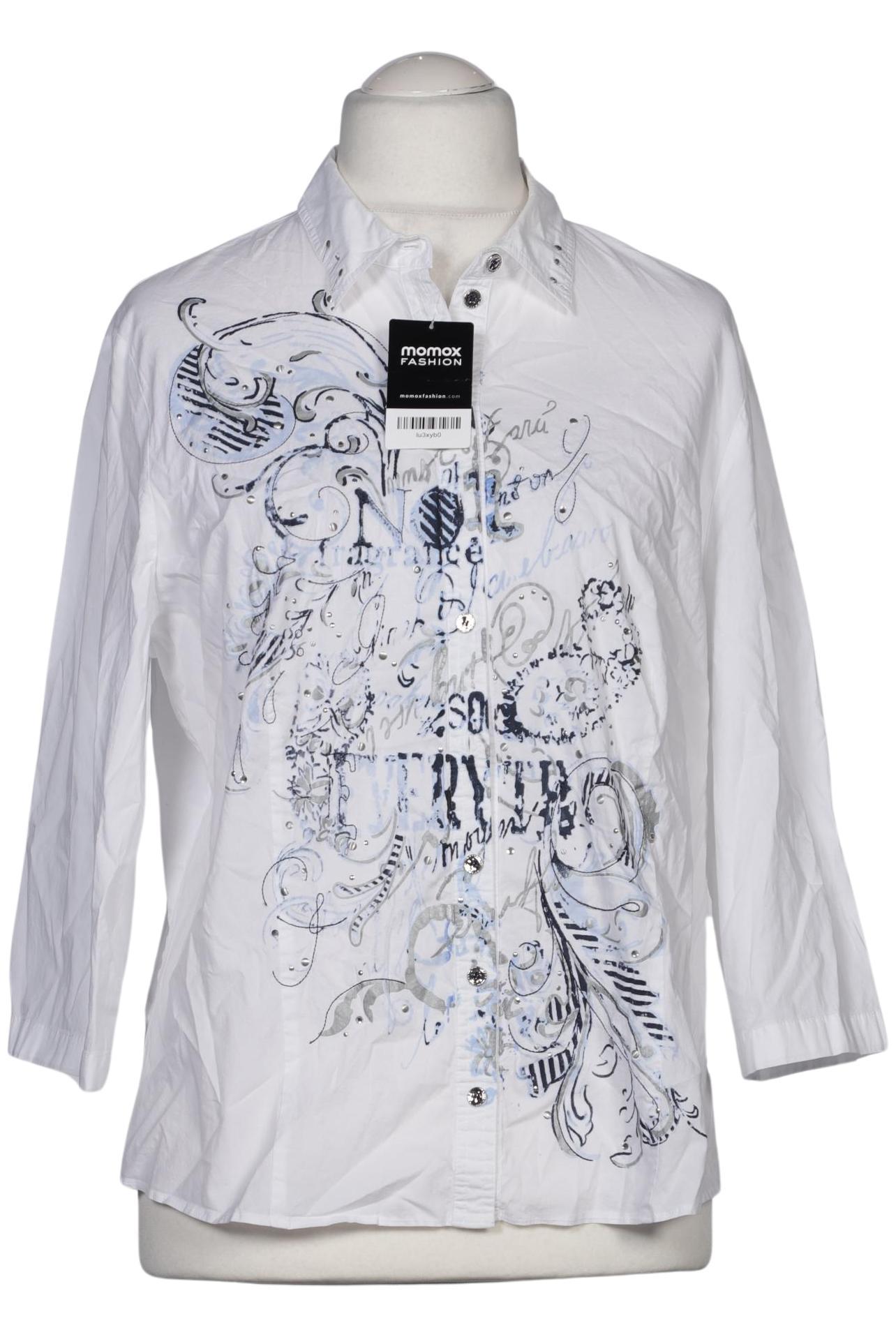 

Gerry Weber Damen Bluse, weiß, Gr. 48