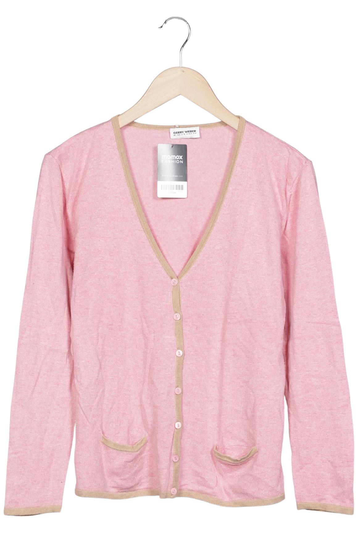 

Gerry Weber Damen Strickjacke, pink, Gr. 40