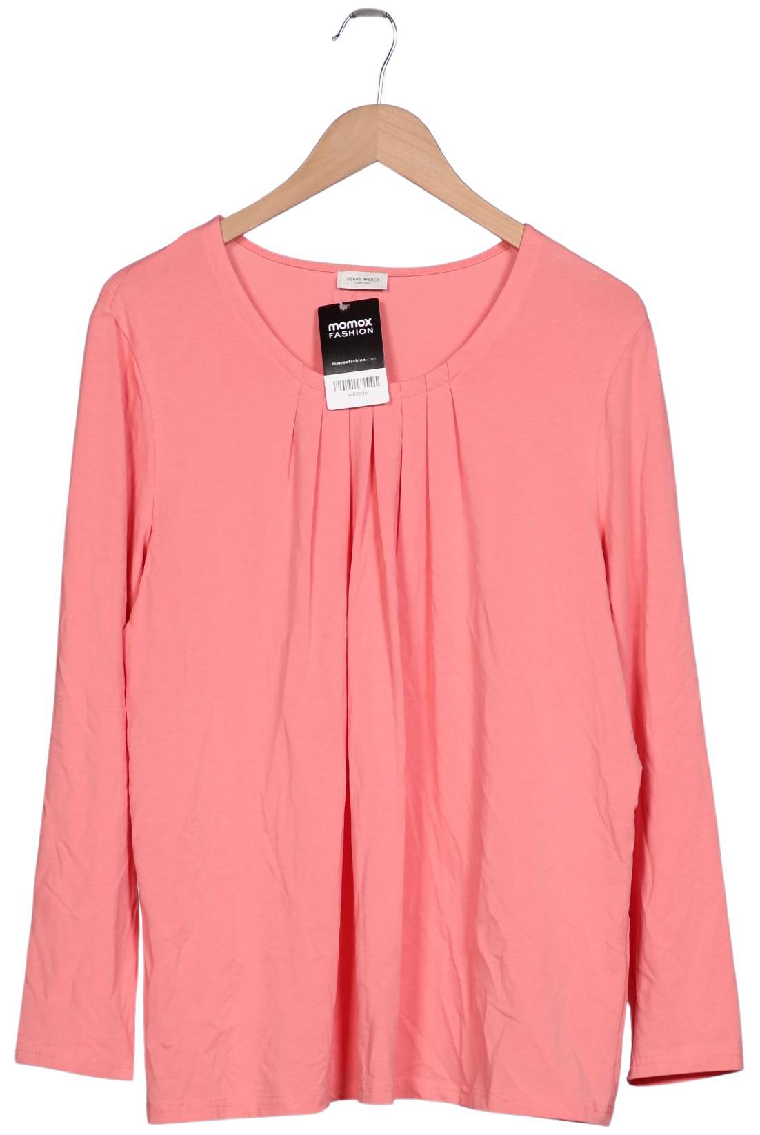 

Gerry Weber Damen Langarmshirt, pink, Gr. 46