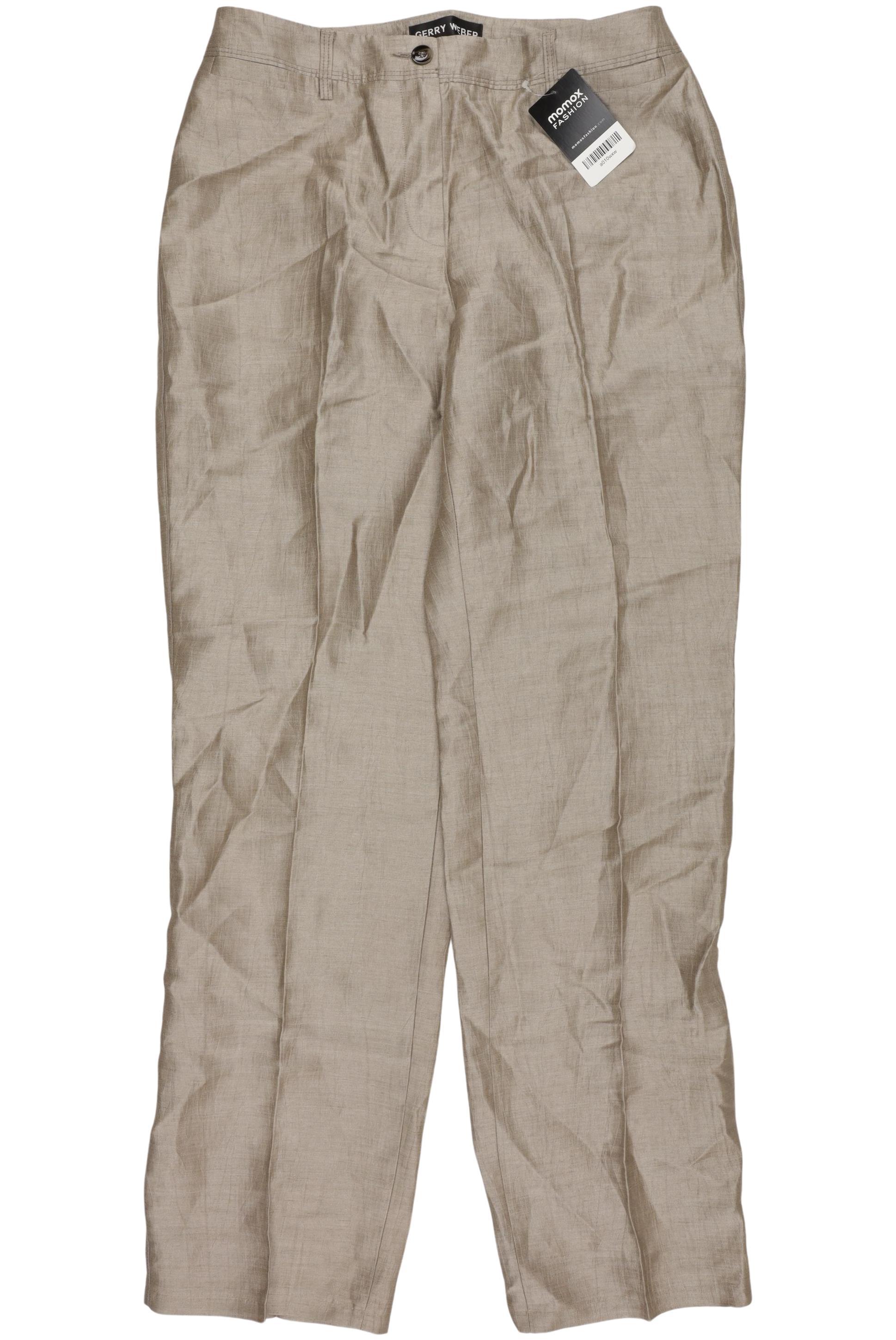 

Gerry Weber Damen Stoffhose, beige, Gr. 38