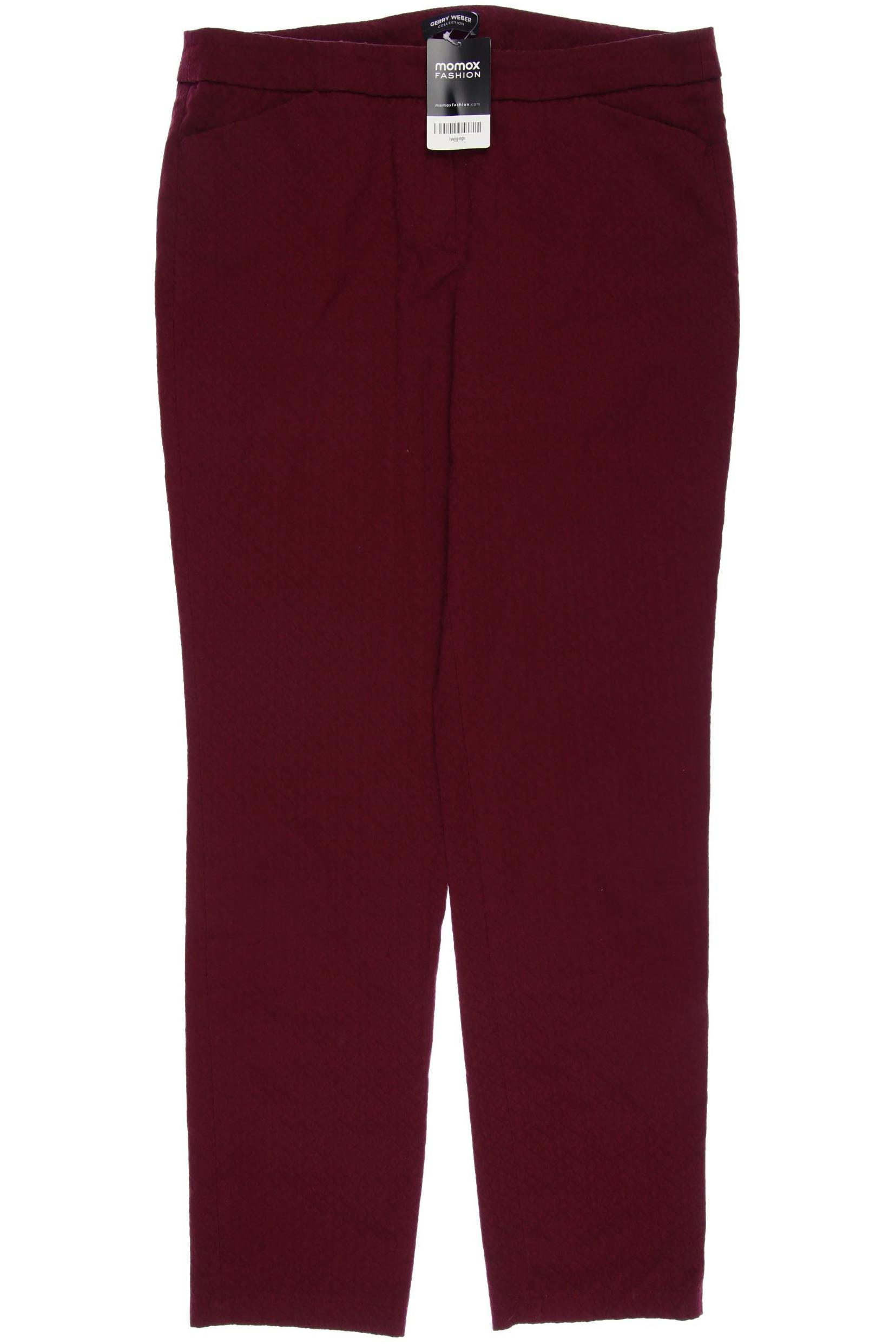 

Gerry Weber Damen Stoffhose, bordeaux, Gr. 44