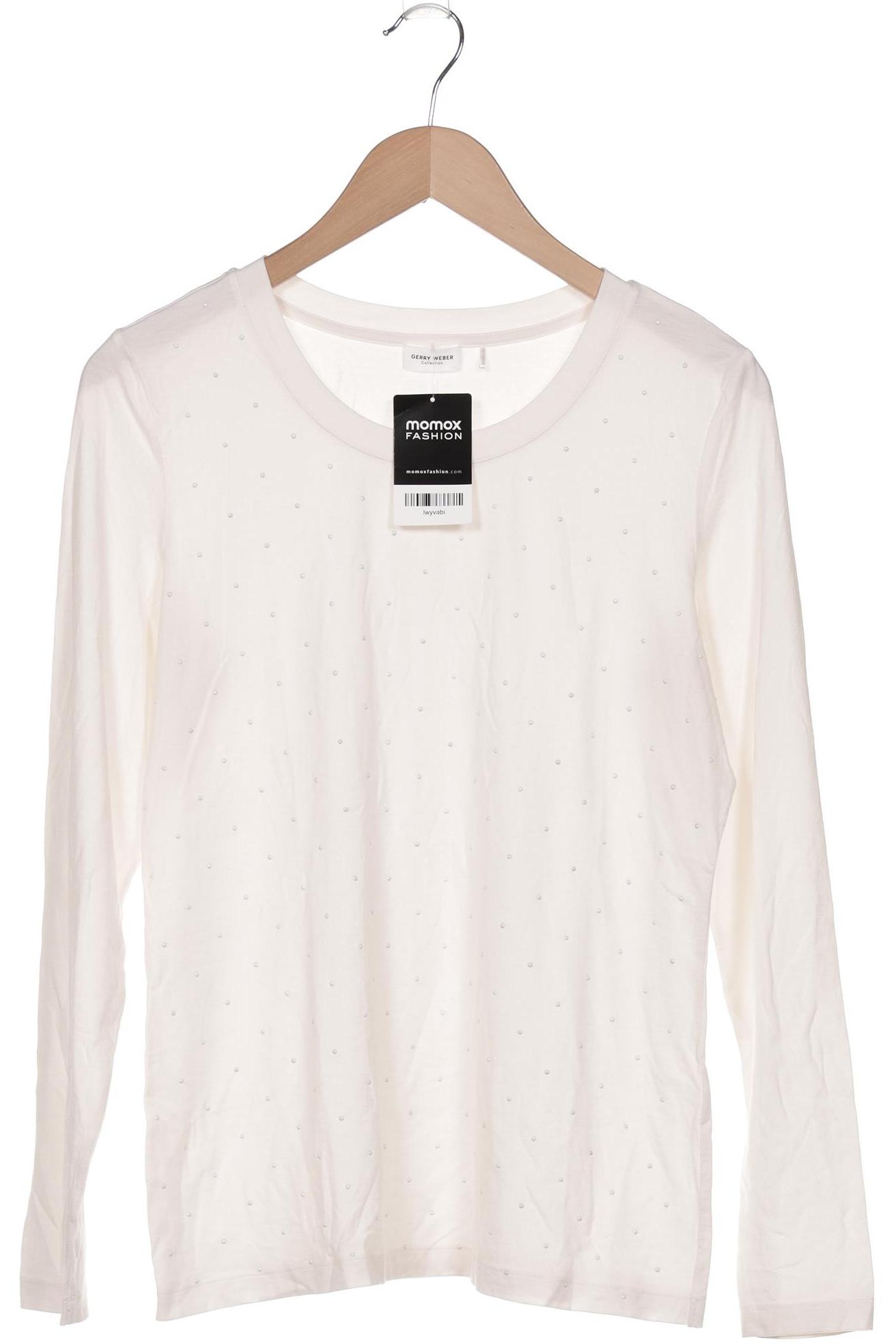 

Gerry Weber Damen Langarmshirt, cremeweiß, Gr. 44