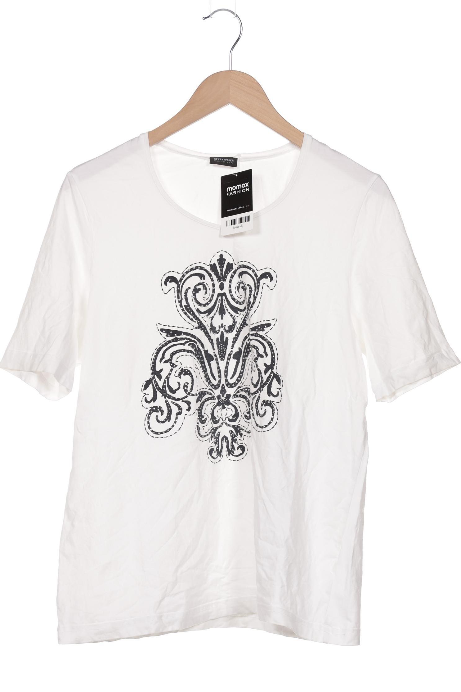 

Gerry Weber Damen T-Shirt, weiß, Gr. 42