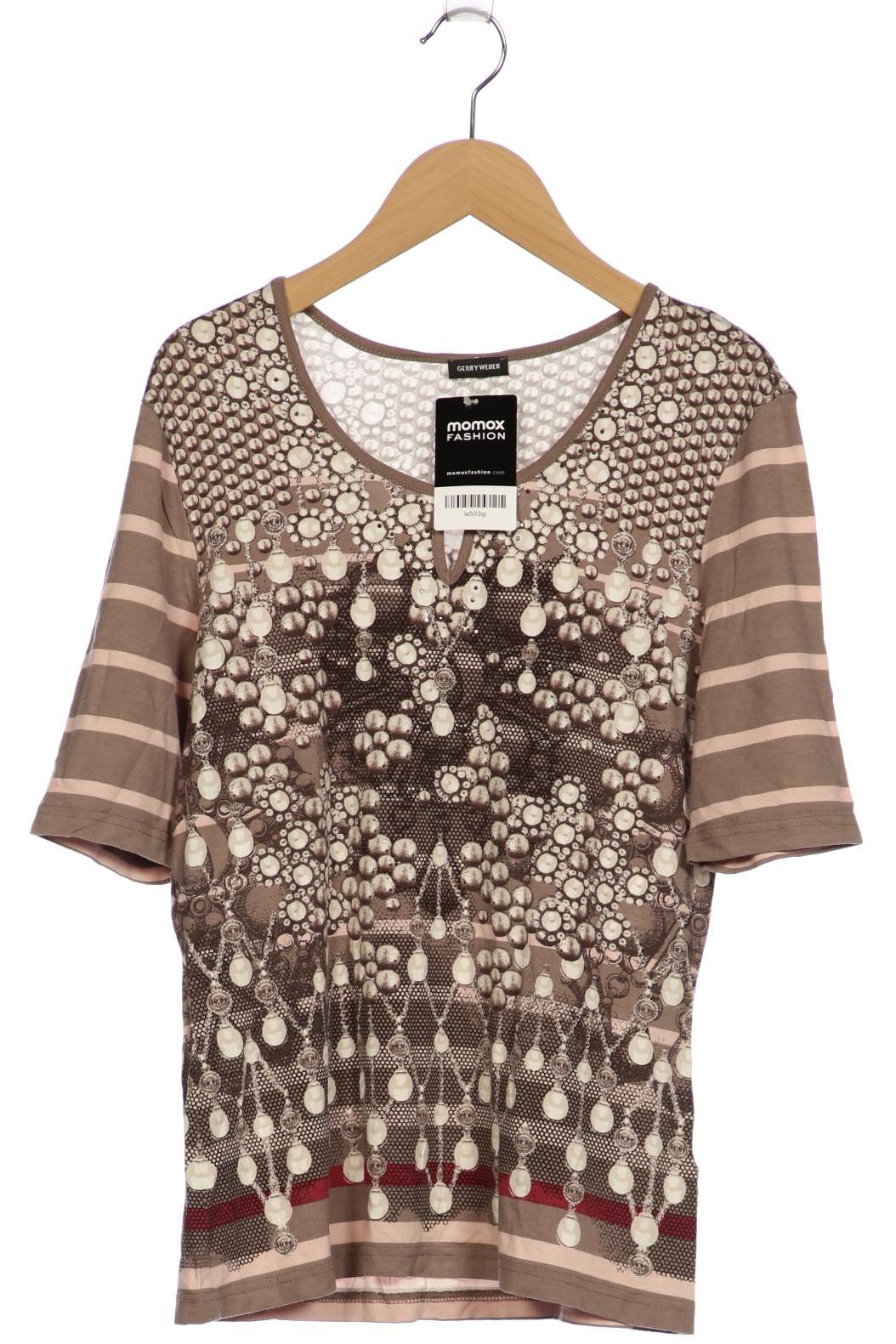 

Gerry Weber Damen T-Shirt, beige, Gr. 38
