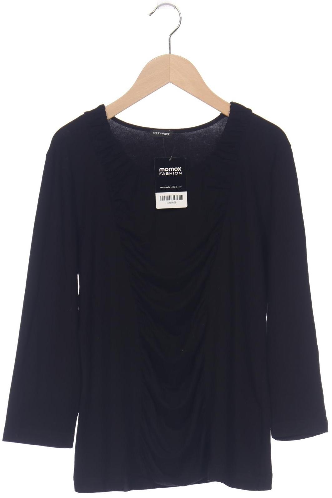 

Gerry Weber Damen Langarmshirt, schwarz, Gr. 40