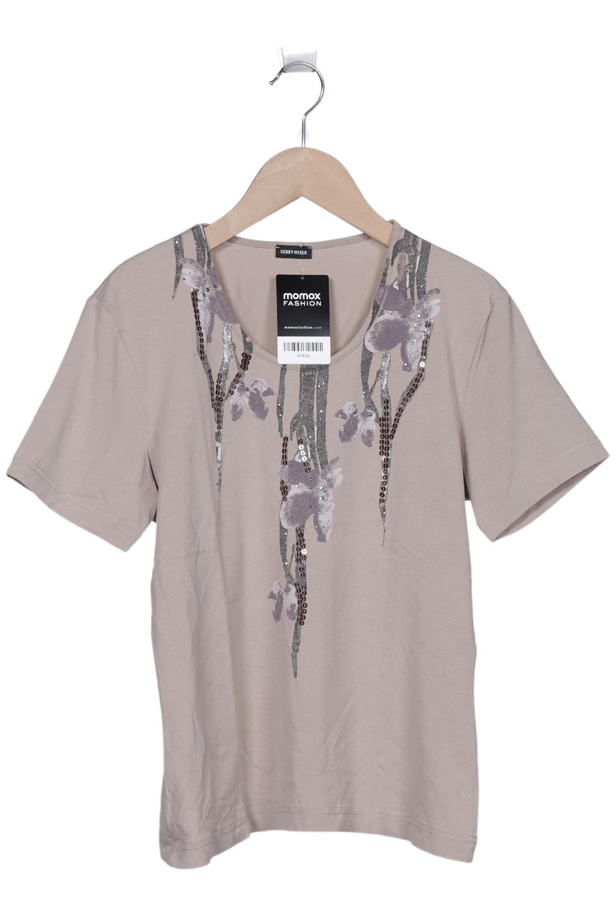 

Gerry Weber Damen T-Shirt, beige, Gr. 38