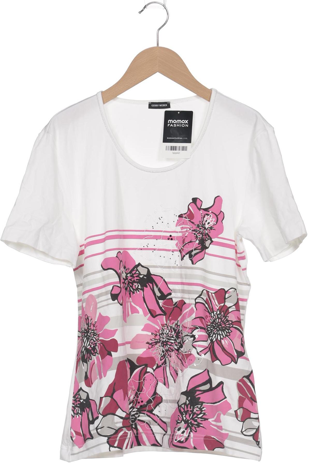 

Gerry Weber Damen T-Shirt, weiß, Gr. 38