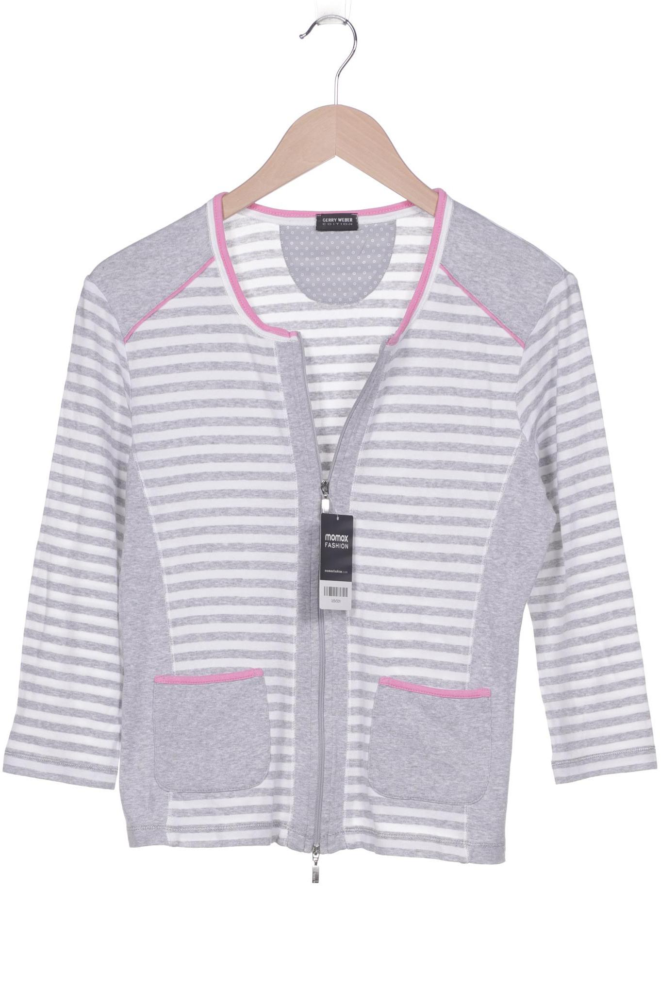 

Gerry Weber Damen Strickjacke, grau, Gr. 38