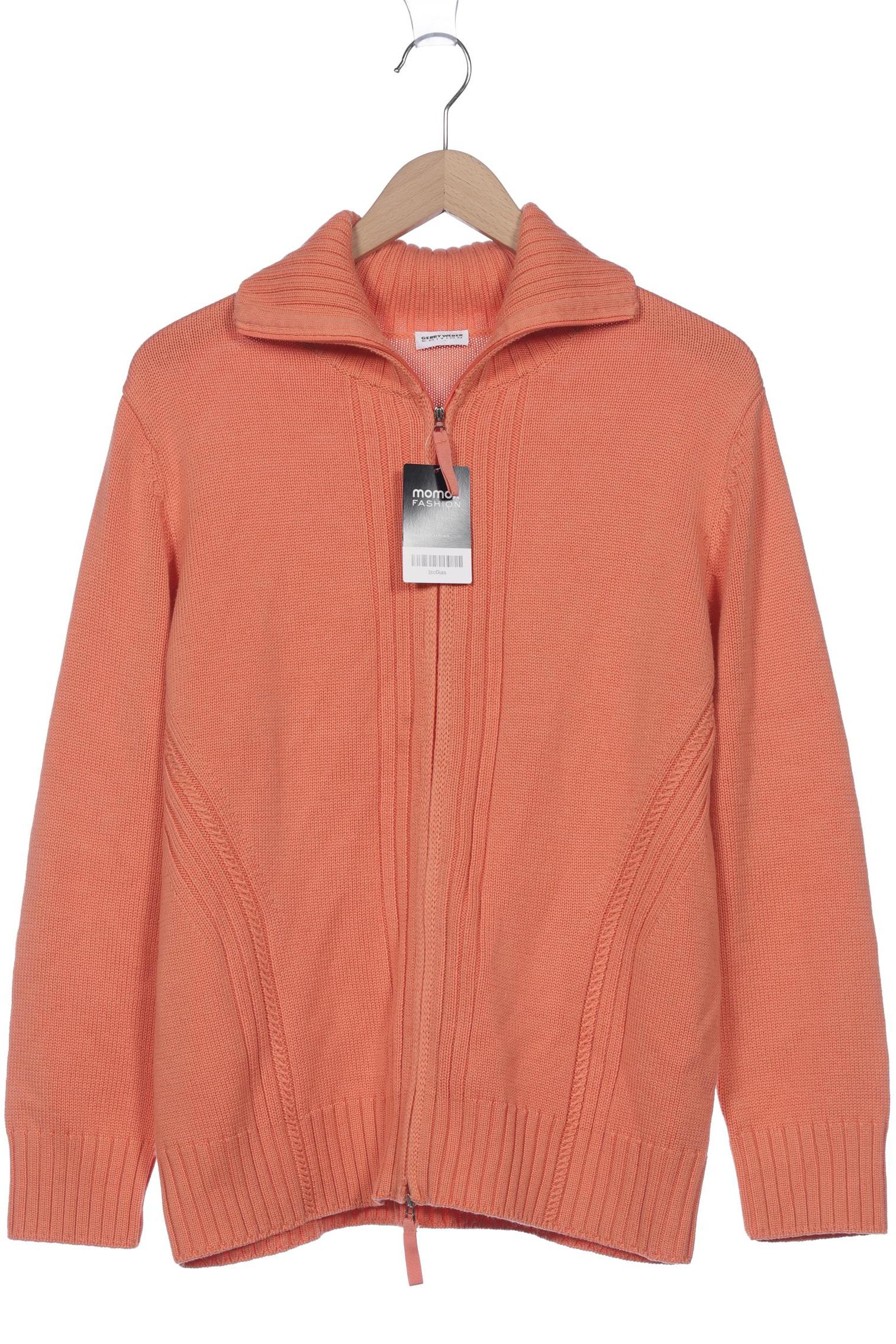 

Gerry Weber Damen Strickjacke, orange, Gr. 44