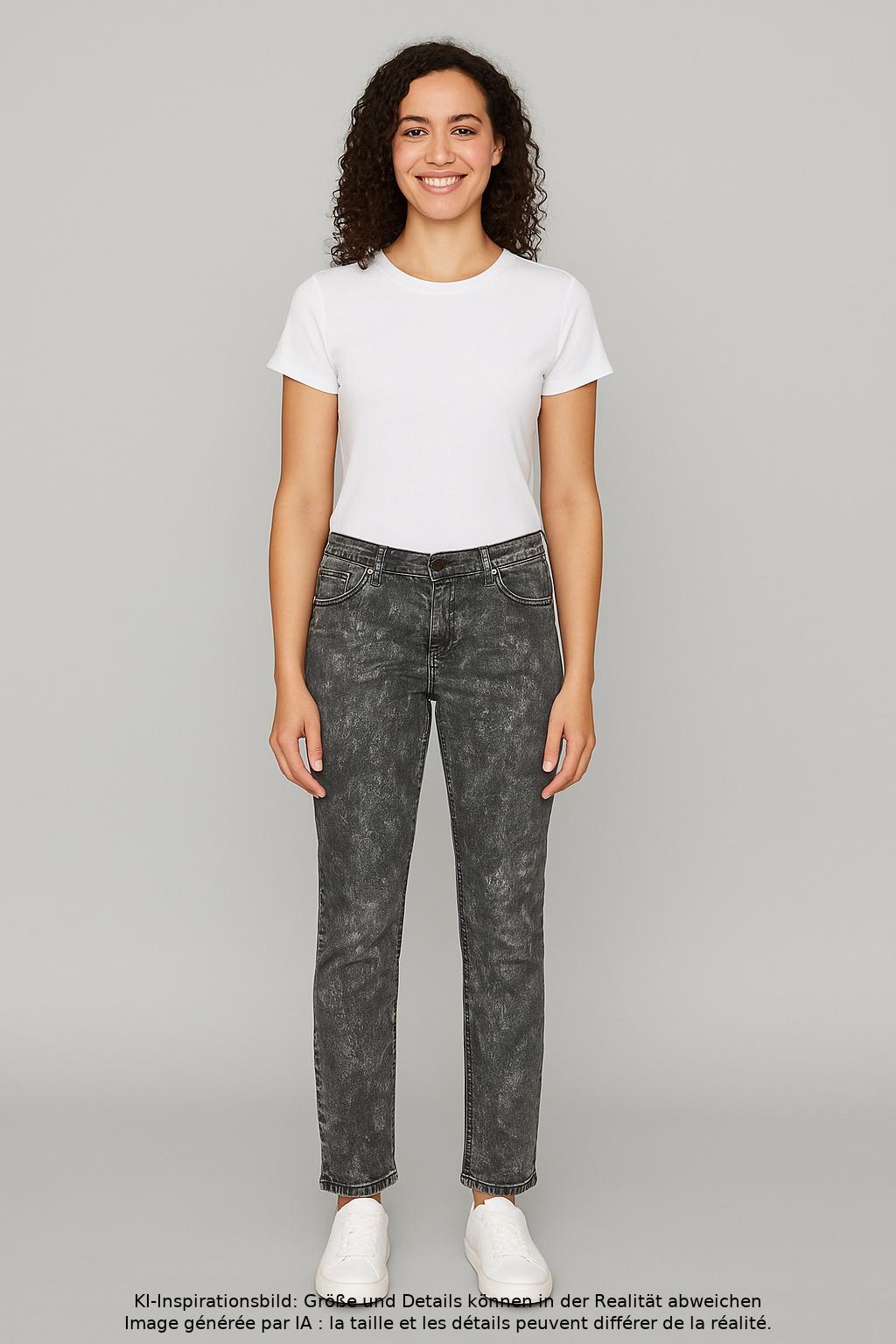 

Gerry Weber Damen Jeans, grau, Gr. 42