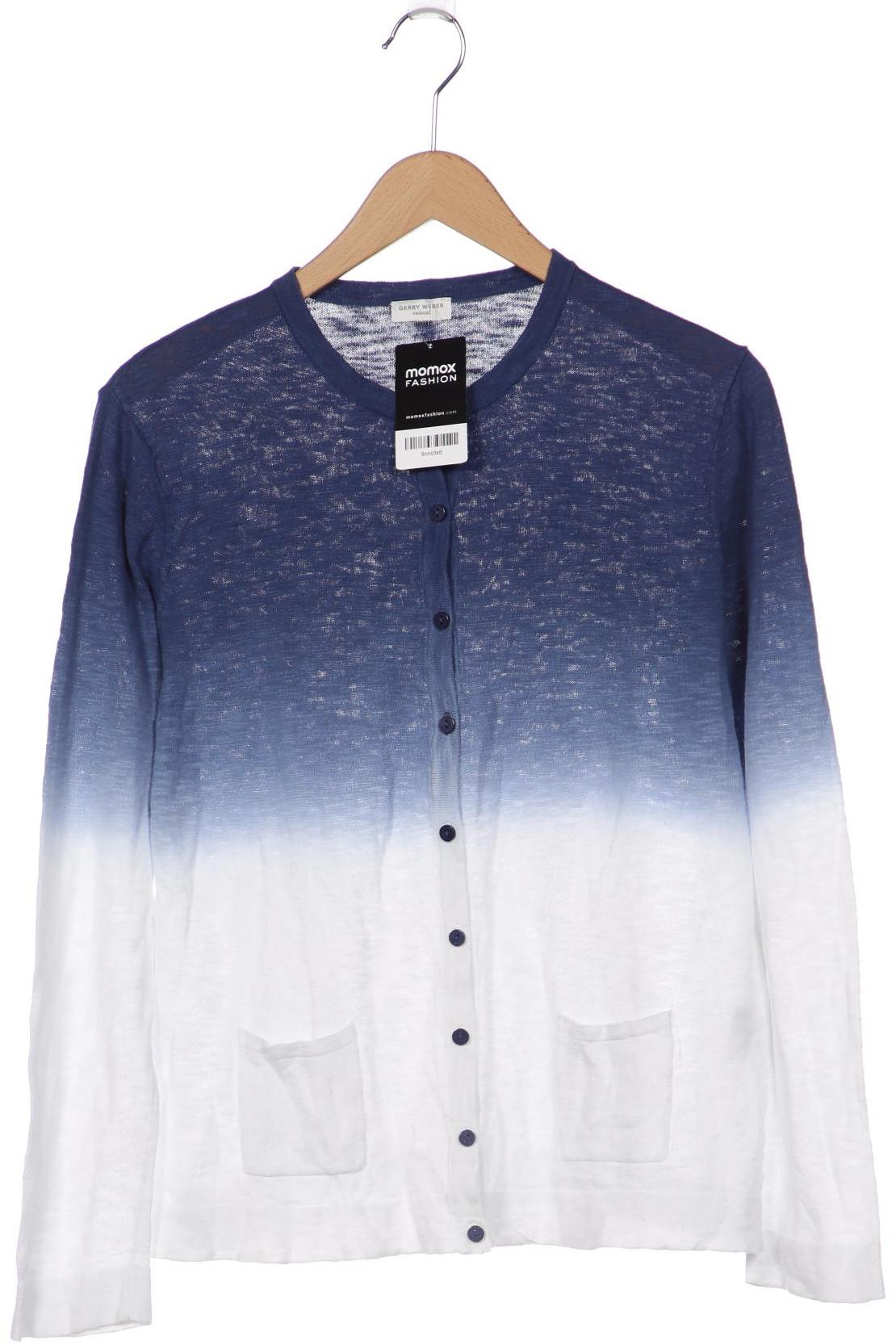 

Gerry Weber Damen Strickjacke, blau, Gr. 42