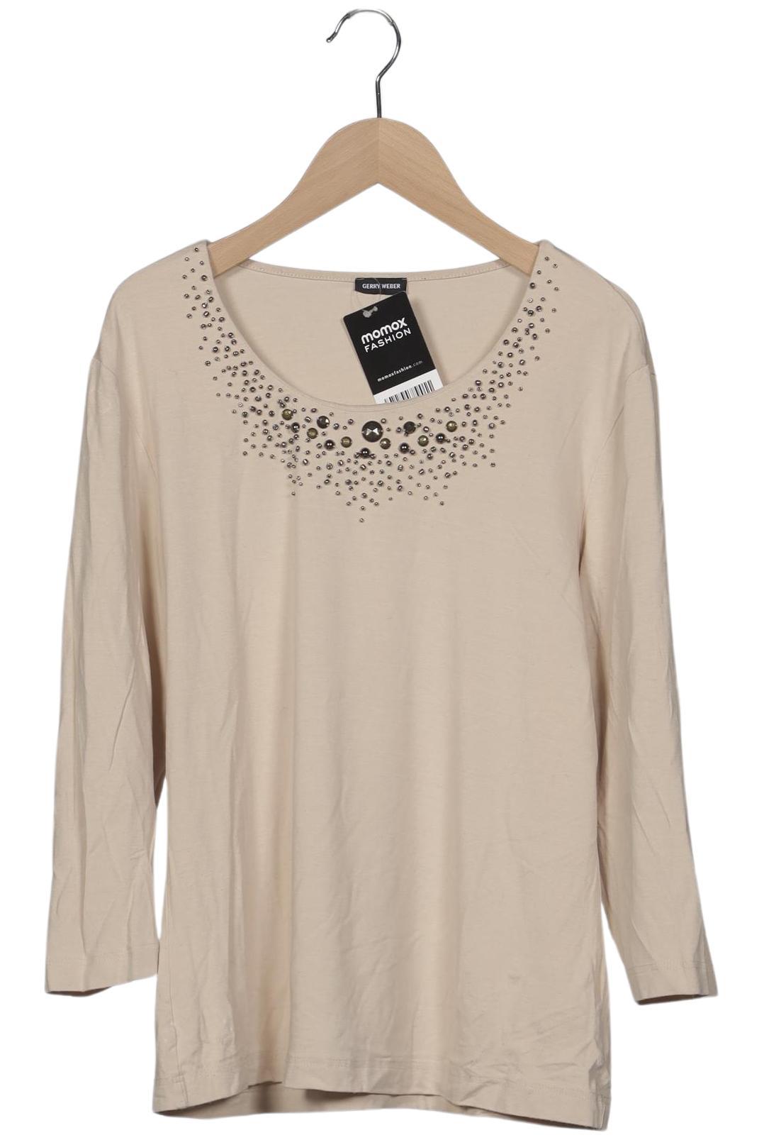 

Gerry Weber Damen Langarmshirt, beige, Gr. 38