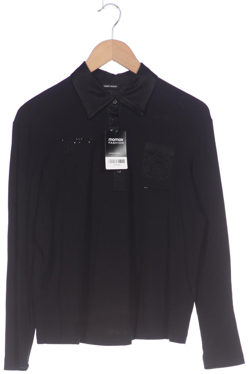 

Gerry Weber Damen Langarmshirt, schwarz, Gr. 44
