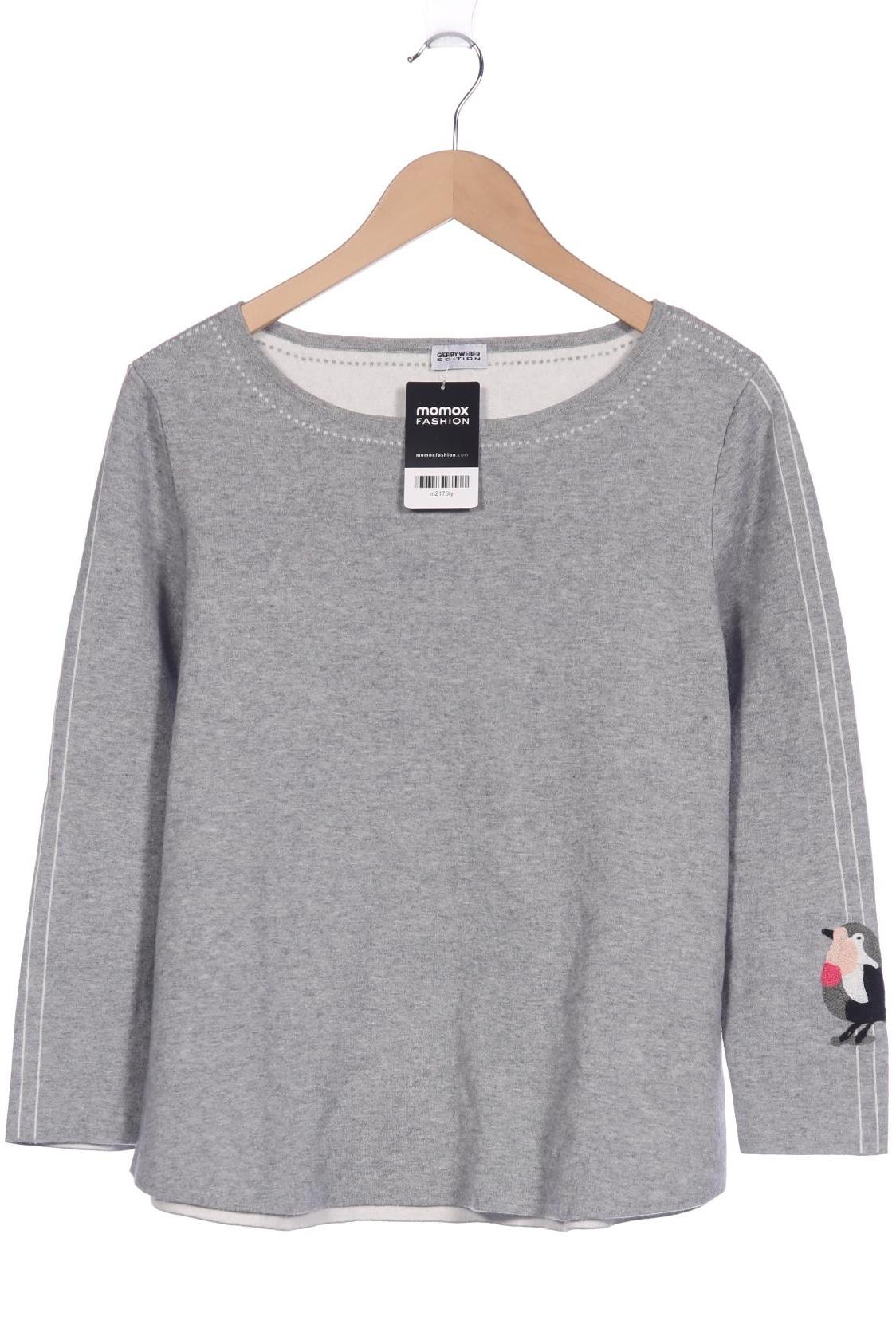 

Gerry Weber Damen Sweatshirt, grau, Gr. 42