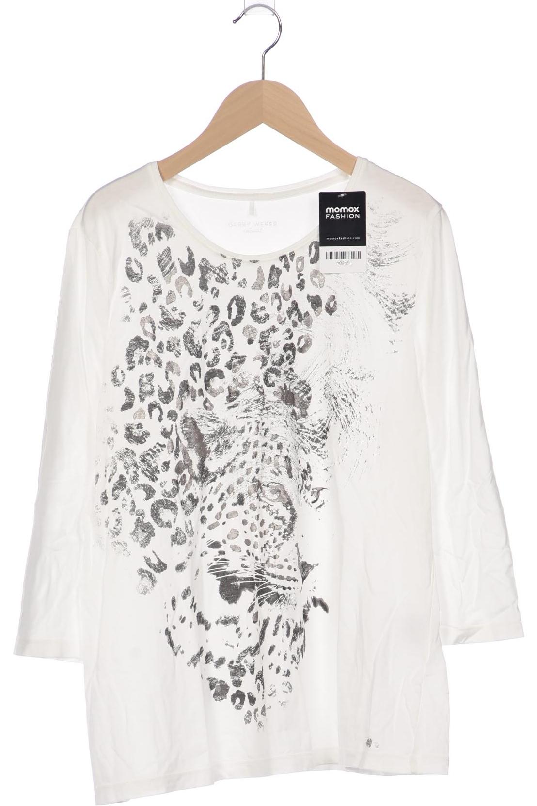 

Gerry Weber Damen Langarmshirt, weiß, Gr. 42