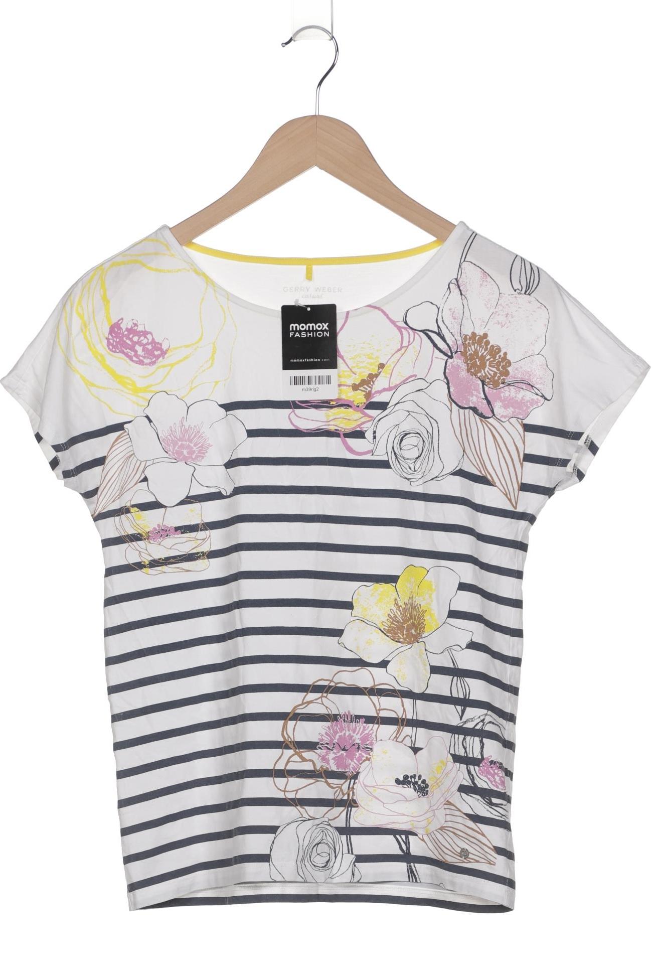 

Gerry Weber Damen T-Shirt, weiß, Gr. 38