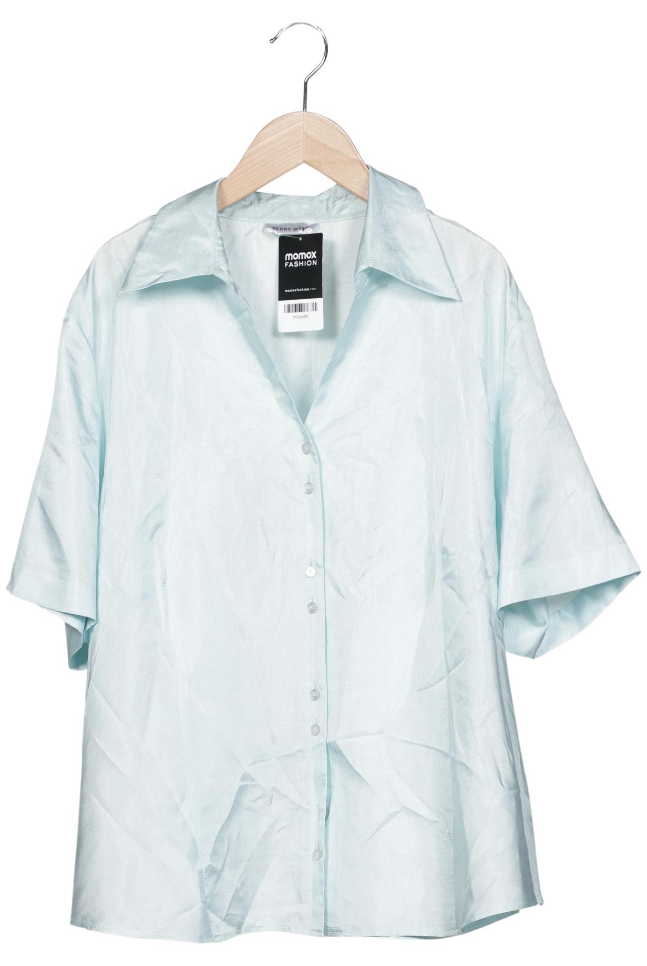 

Gerry Weber Damen Bluse, hellblau, Gr. 48