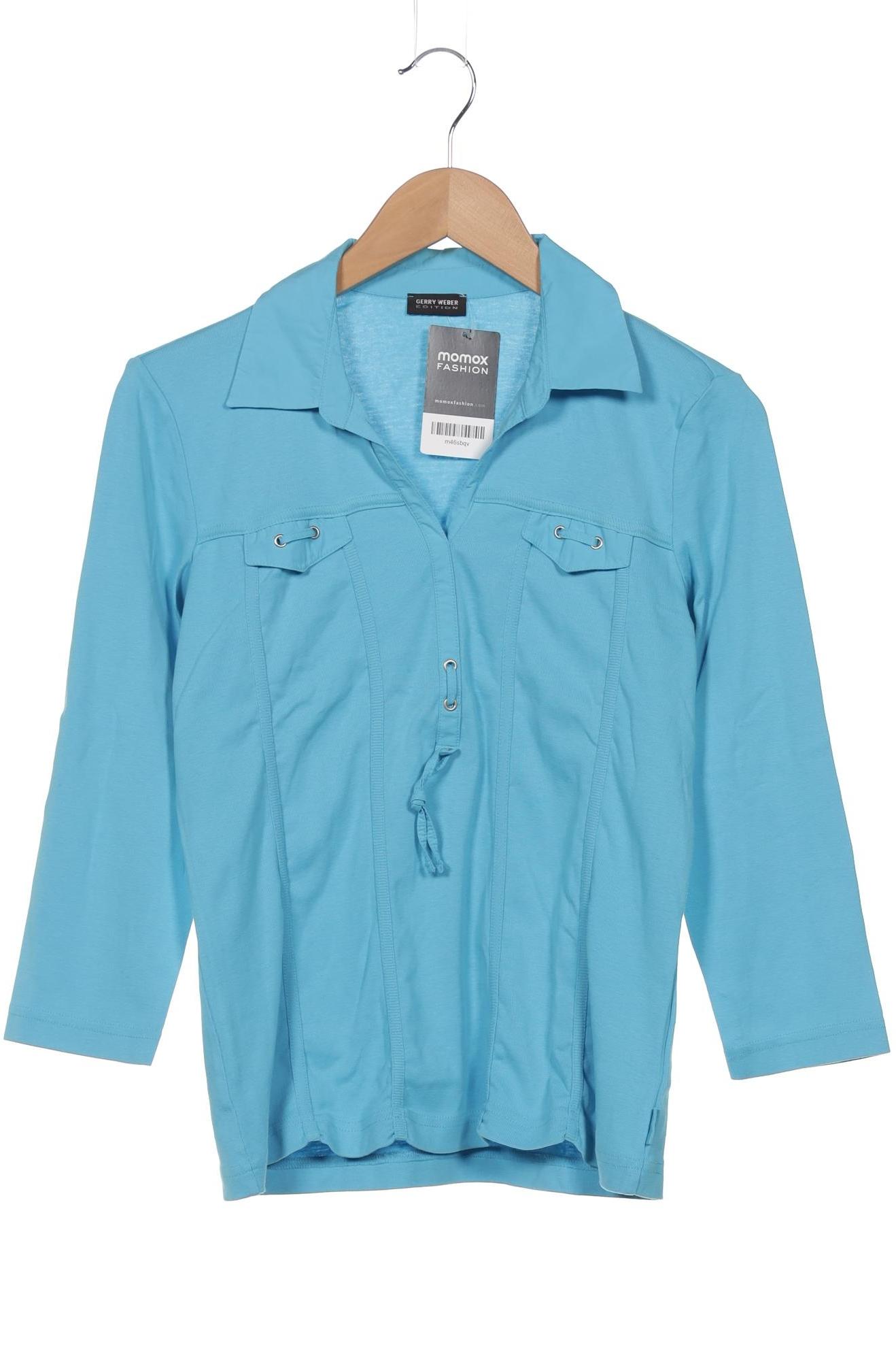 

Gerry Weber Damen Poloshirt, blau, Gr. 38