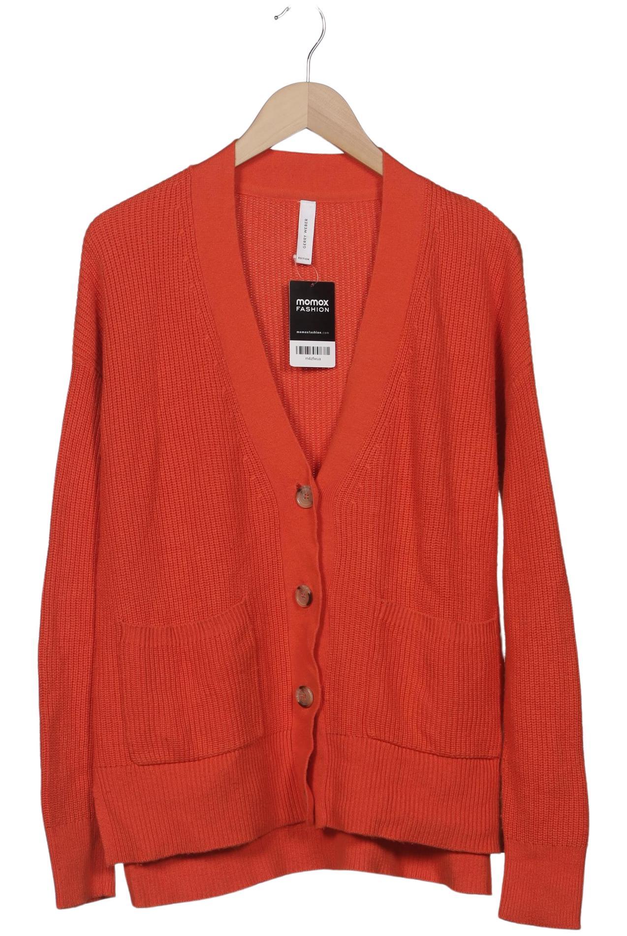 

Gerry Weber Damen Strickjacke, orange, Gr. 38