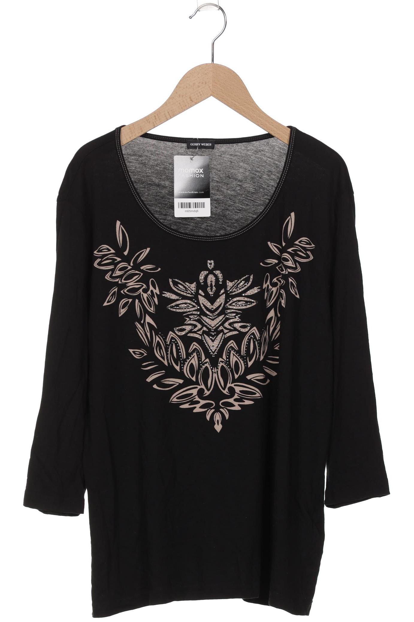 

Gerry Weber Damen Langarmshirt, schwarz, Gr. 44