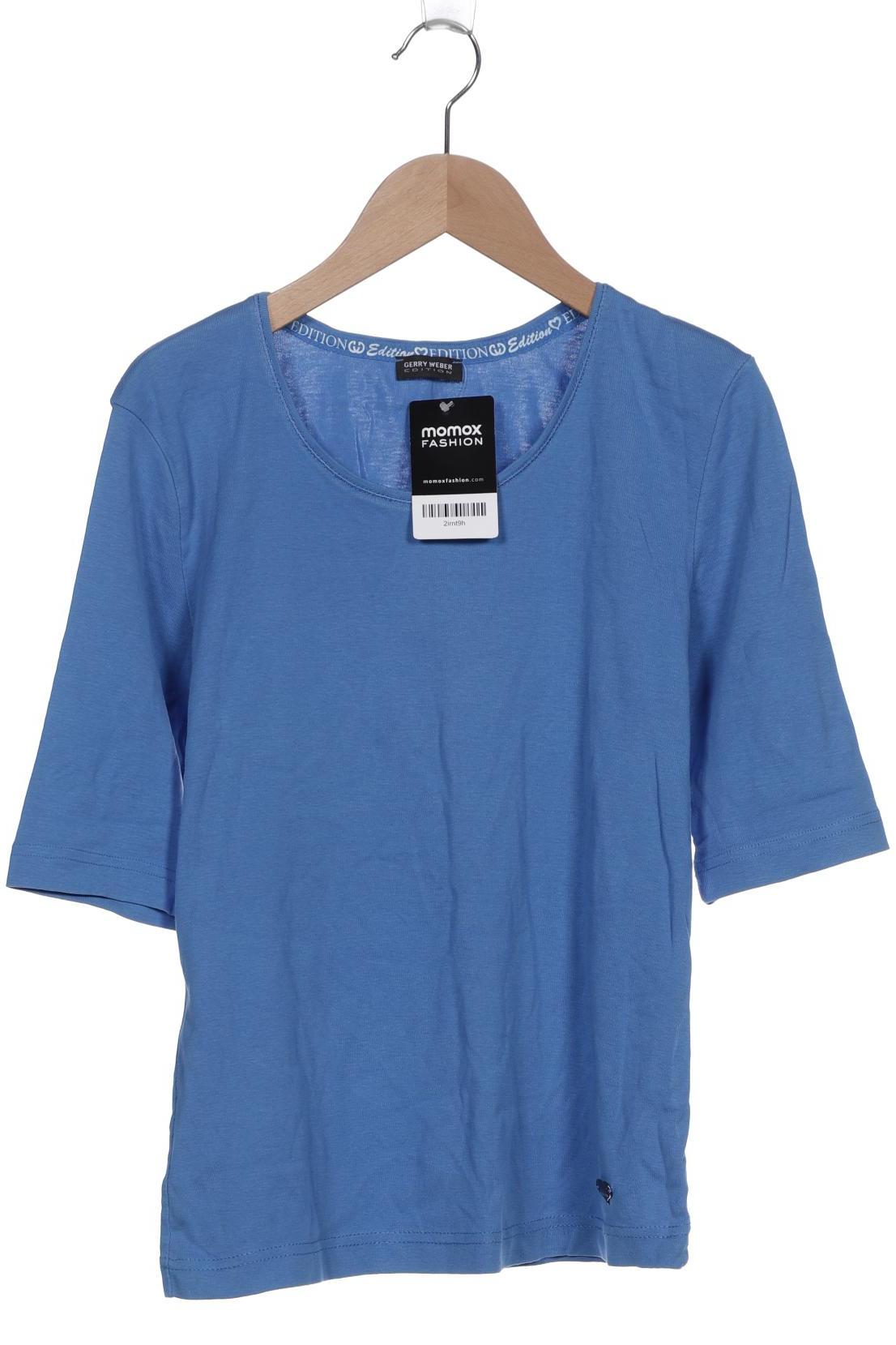 

Gerry Weber Damen T-Shirt, blau, Gr. 38