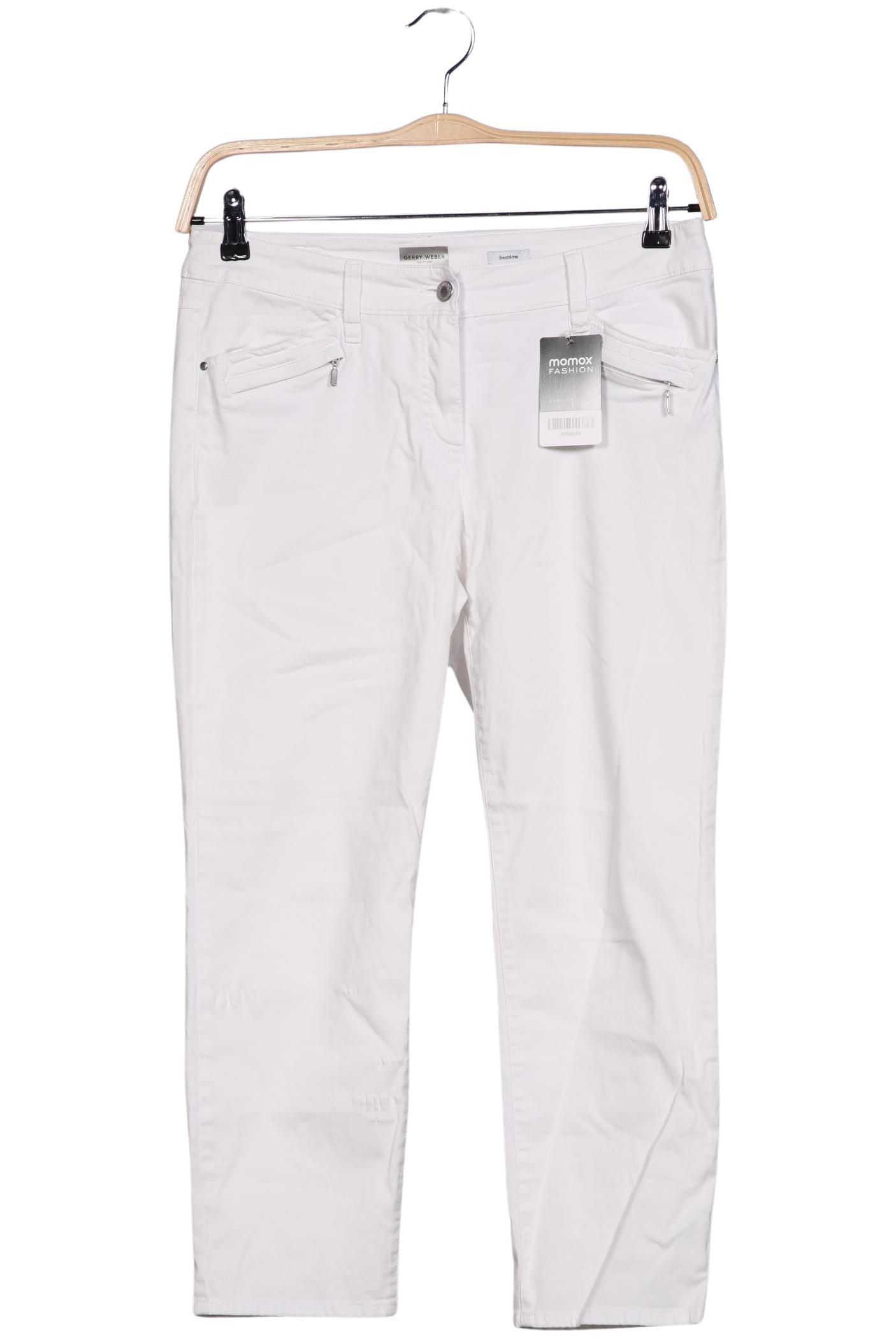 

Gerry Weber Damen Jeans, weiß, Gr. 40