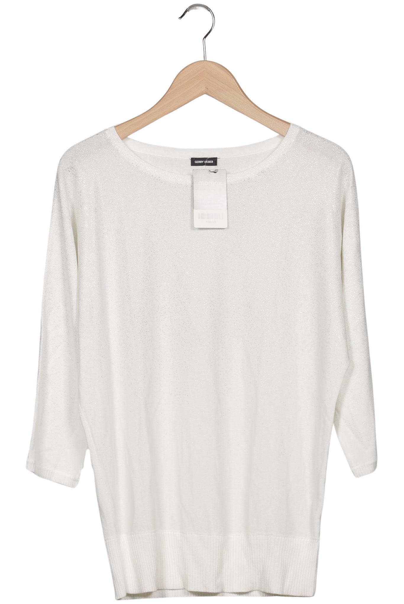 

Gerry Weber Damen Pullover, weiß, Gr. 38