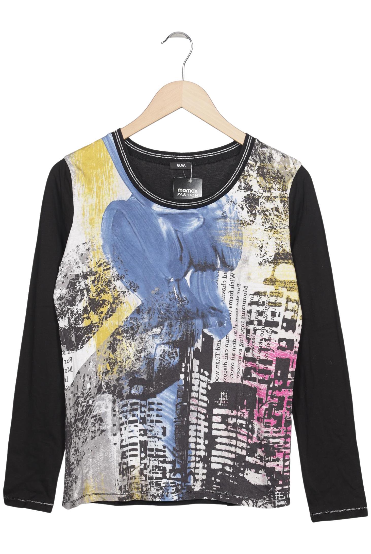 

Gerry Weber Damen Langarmshirt, schwarz, Gr. 38