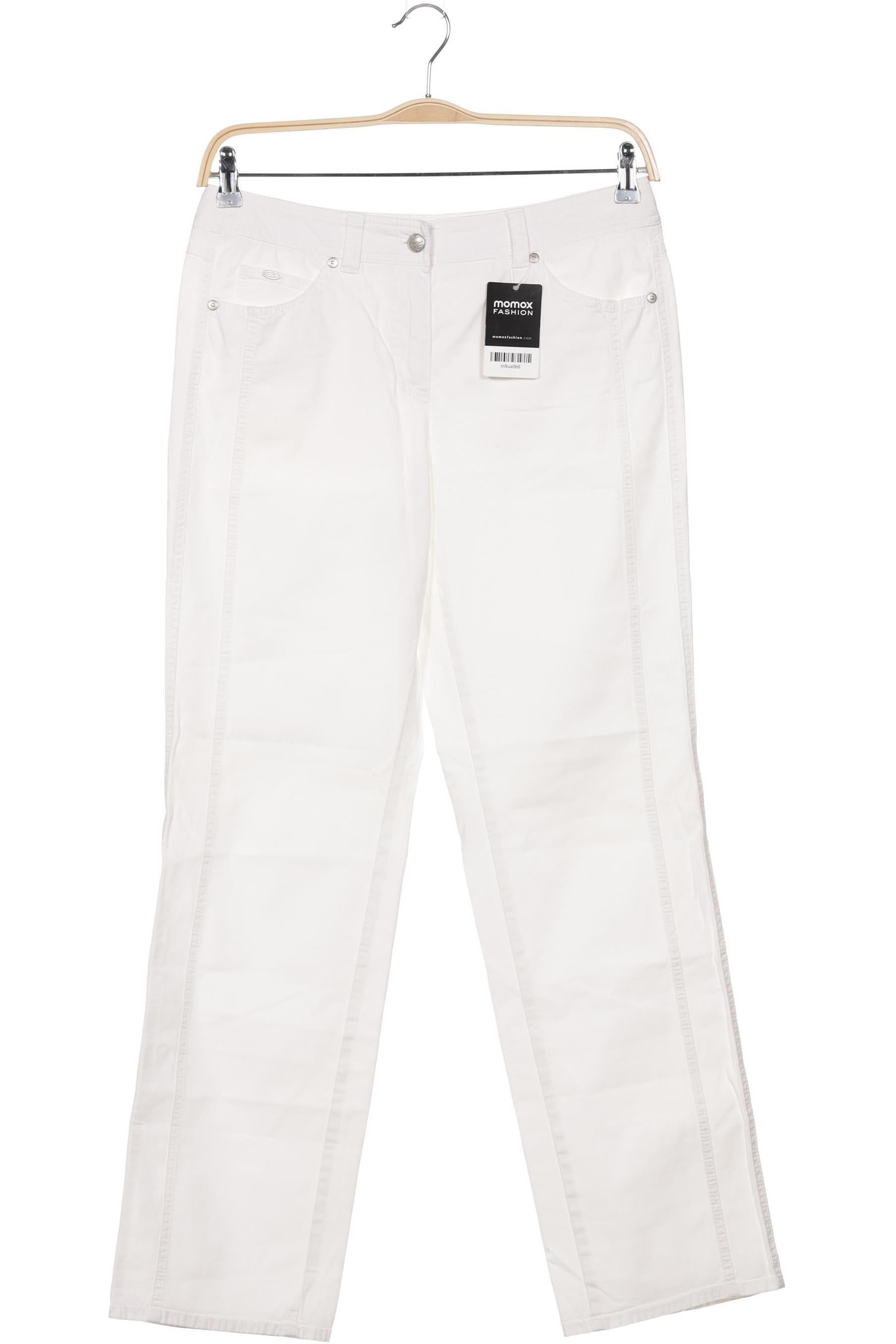 

Gerry Weber Damen Stoffhose, weiß, Gr. 40