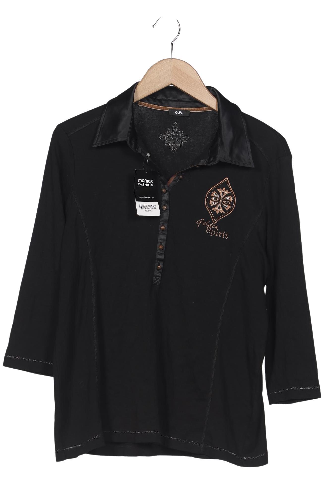 

Gerry Weber Damen Poloshirt, schwarz, Gr. 44