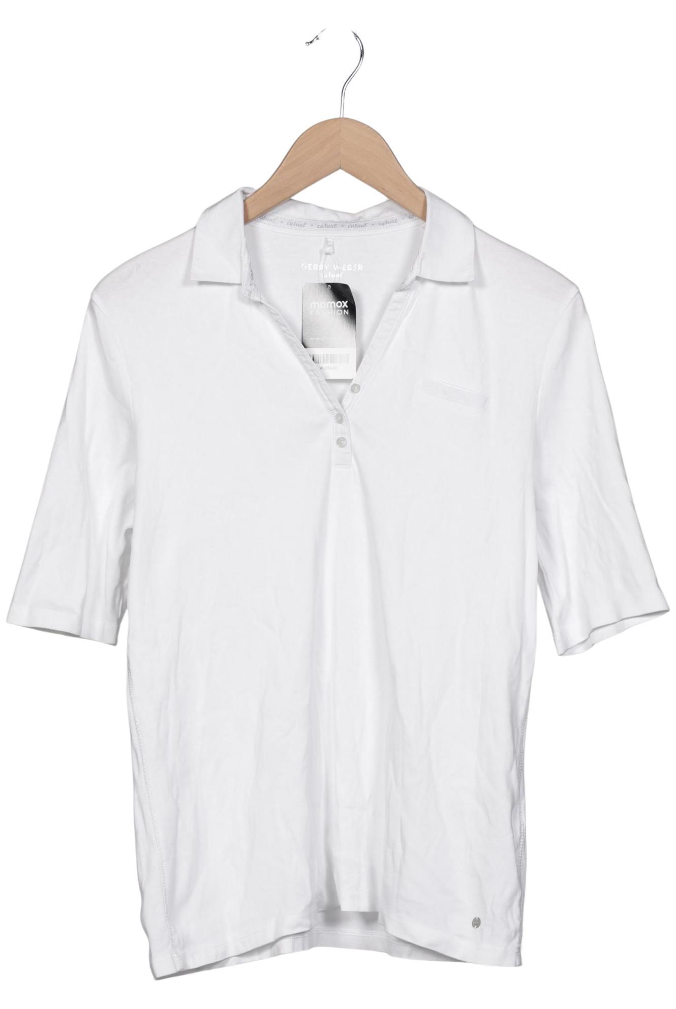 

Gerry Weber Damen Poloshirt, weiß, Gr. 42