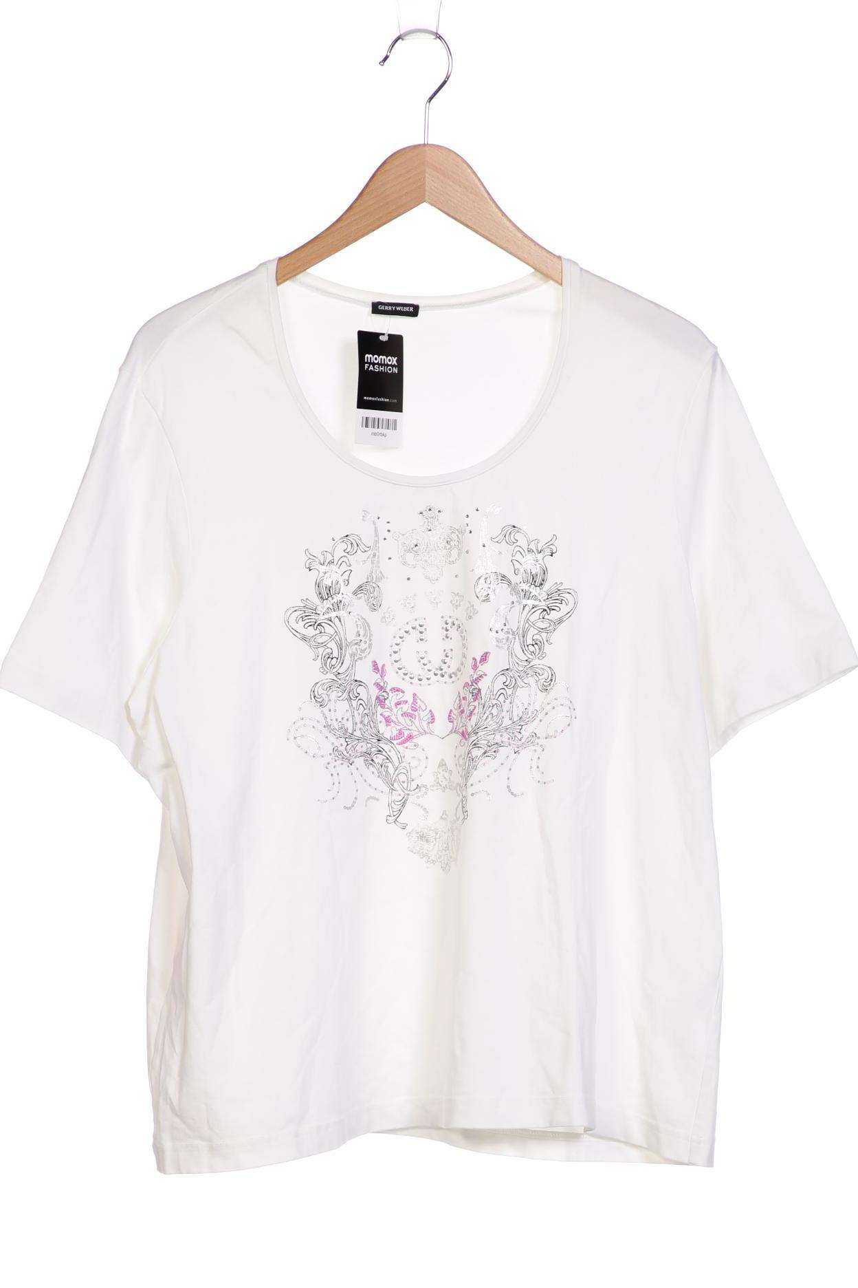 

Gerry Weber Damen T-Shirt, weiß, Gr. 48