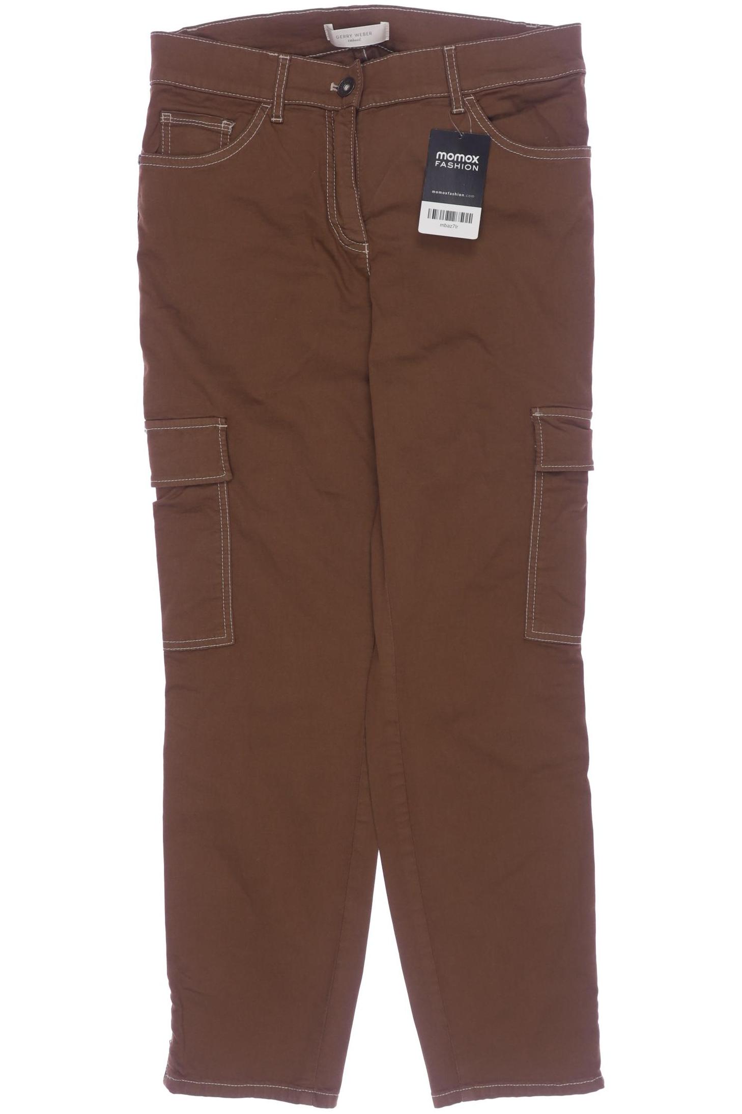 

Gerry Weber Damen Stoffhose, braun, Gr. 38