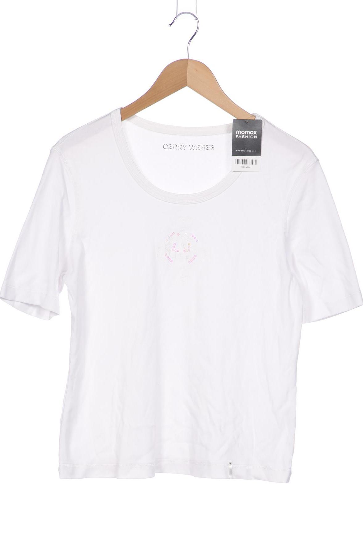 

Gerry Weber Damen T-Shirt, weiß, Gr. 38