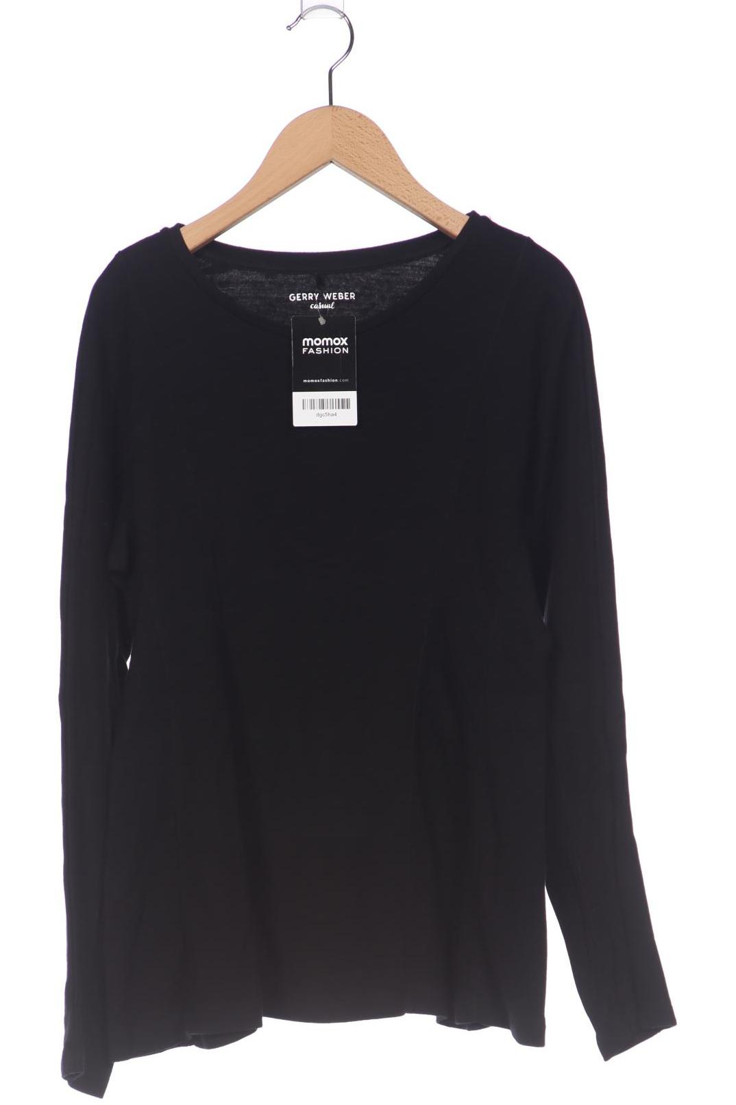 

Gerry Weber Damen Langarmshirt, schwarz, Gr. 34